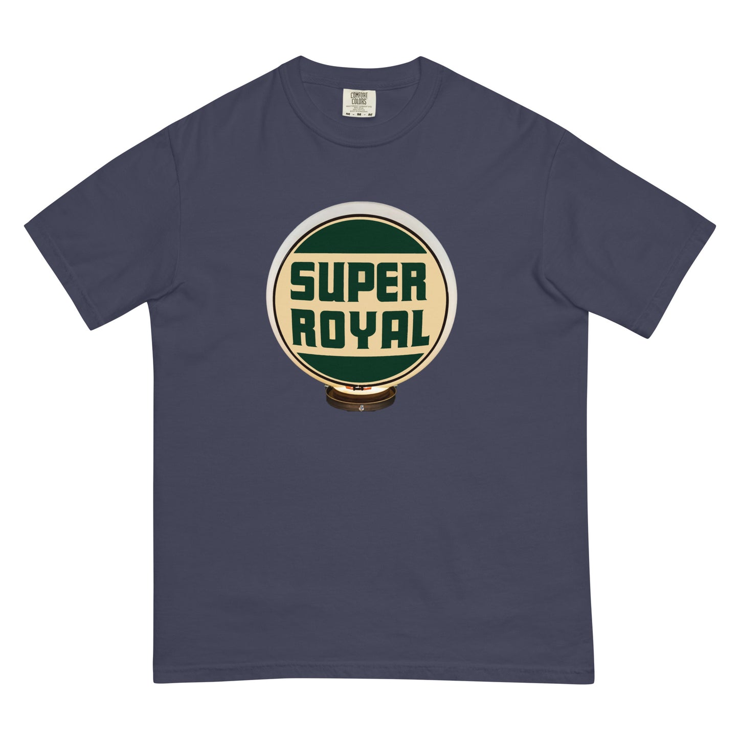 Super Royal Globe Style Unisex garment-dyed heavyweight t-shirt