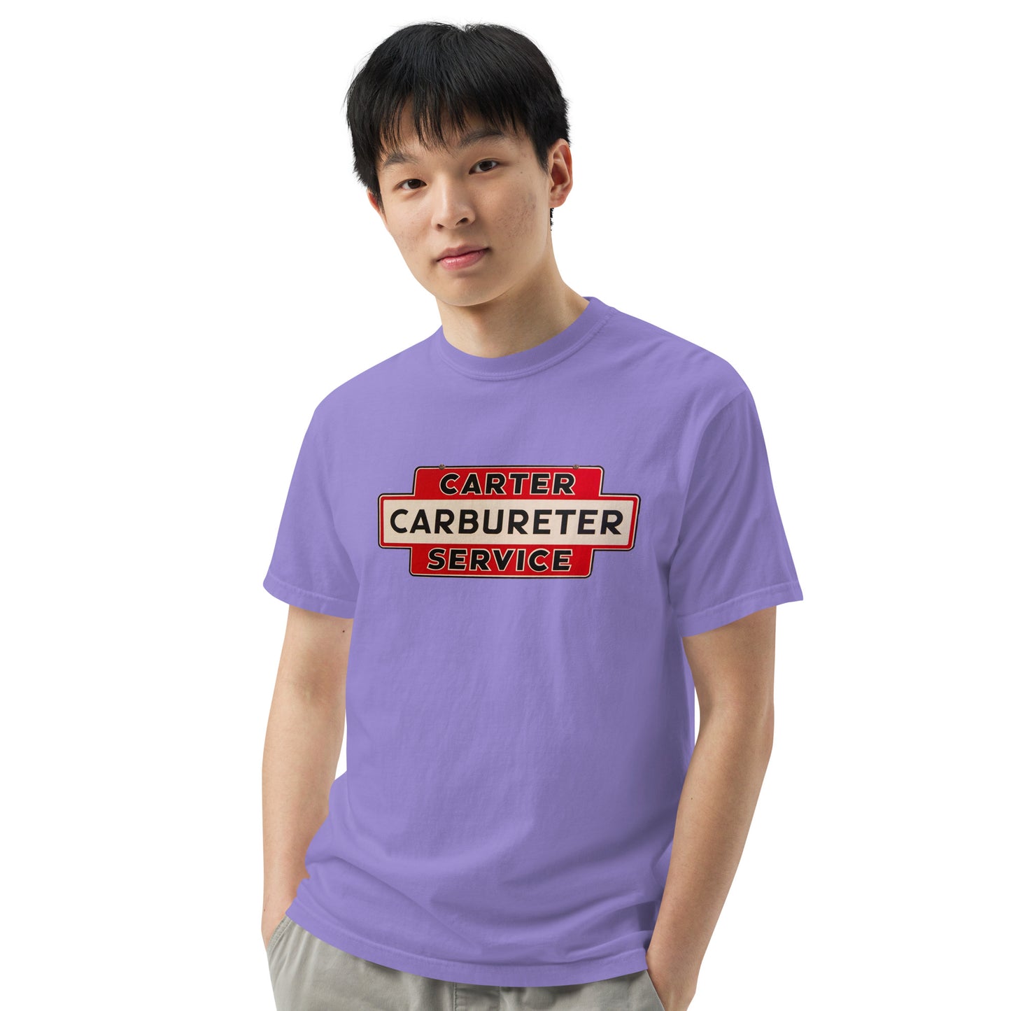 Carter Carb Service Unisex Heavyweight T-shirt Design