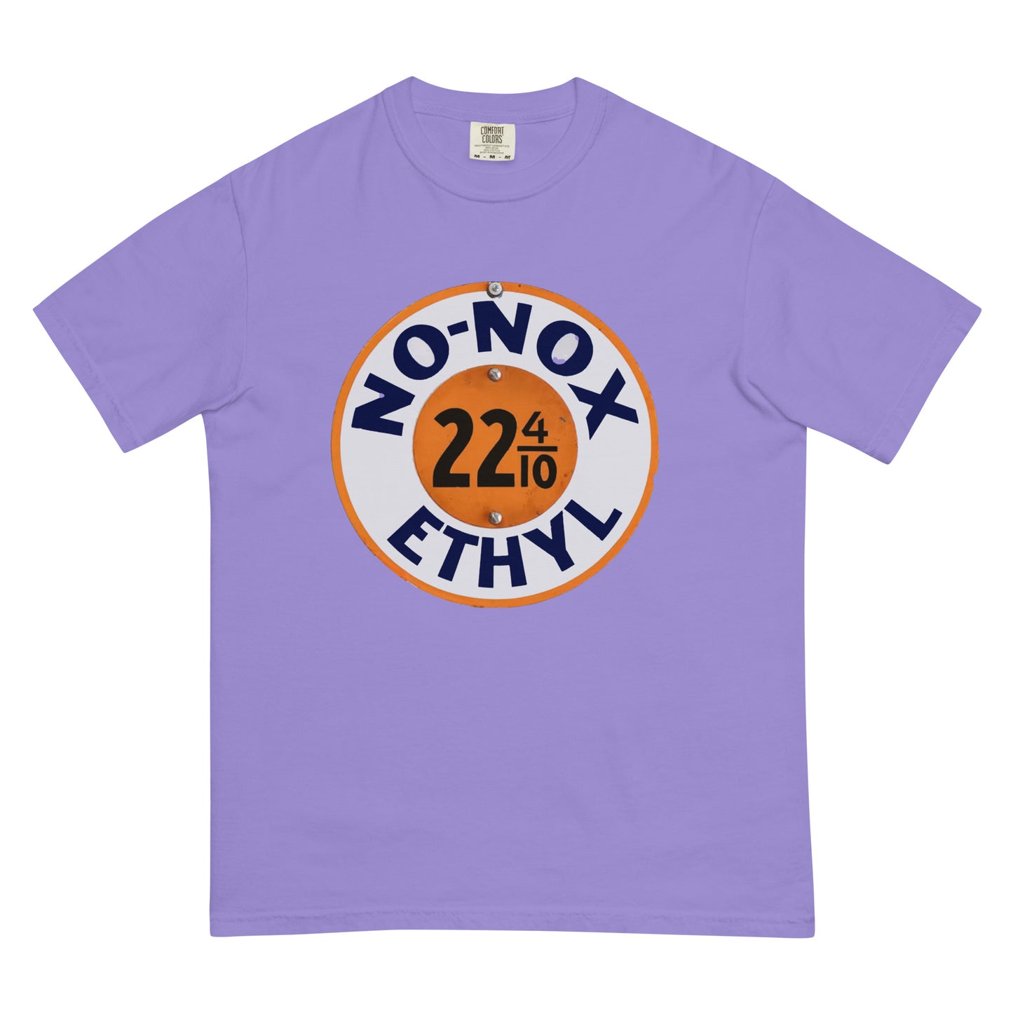 Retro Gas Sign No Knox Unisex garment-dyed heavyweight t-shirt