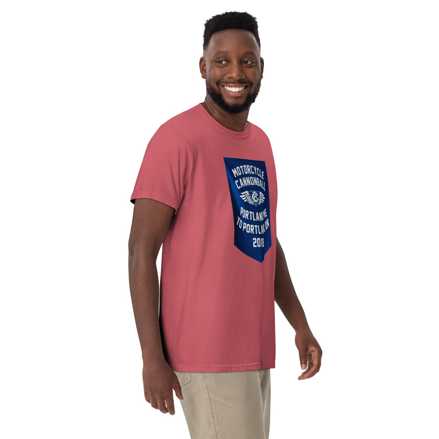 Cannonball Run MC Banner Style Unisex garment-dyed heavyweight t-shirt