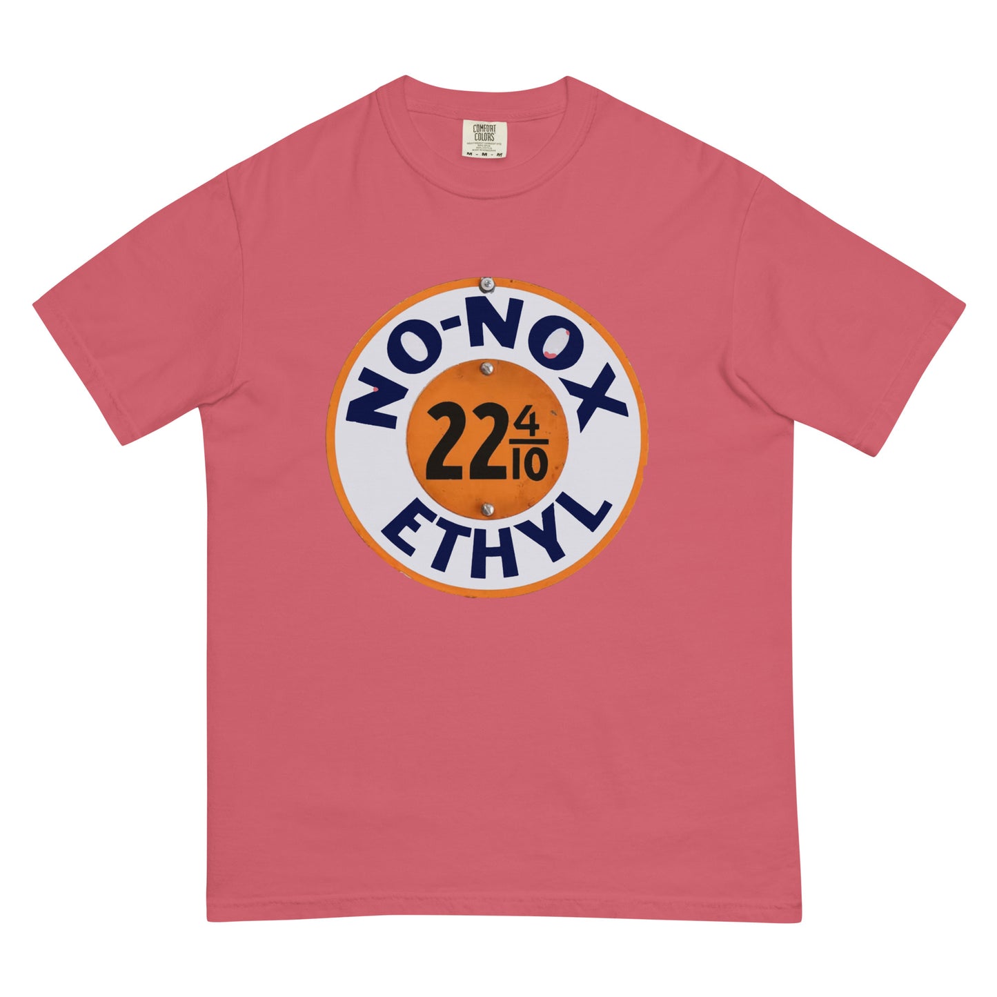 Retro Gas Sign No Knox Unisex garment-dyed heavyweight t-shirt