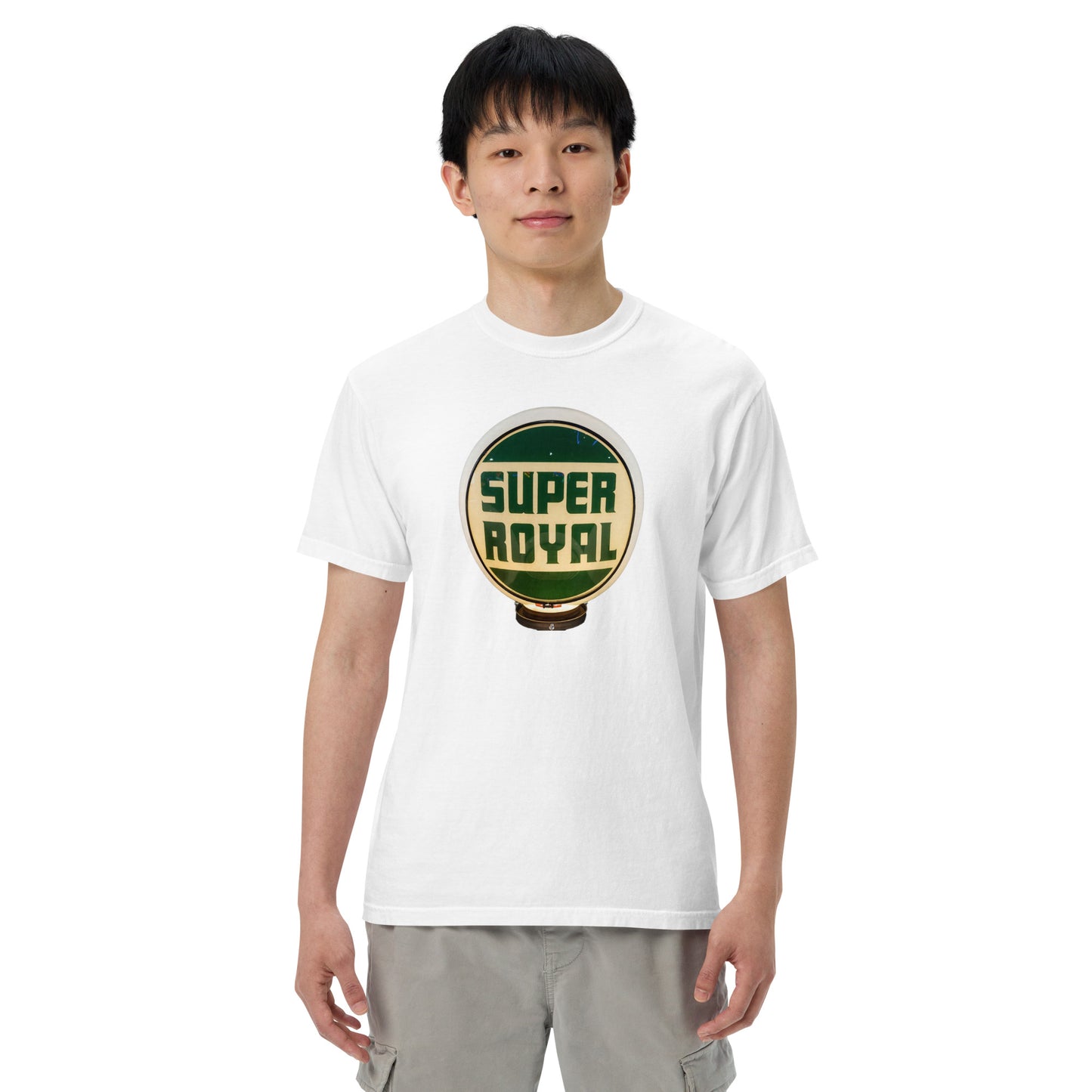 Super Royal Globe Unisex Heavyweight T-Shirt Design