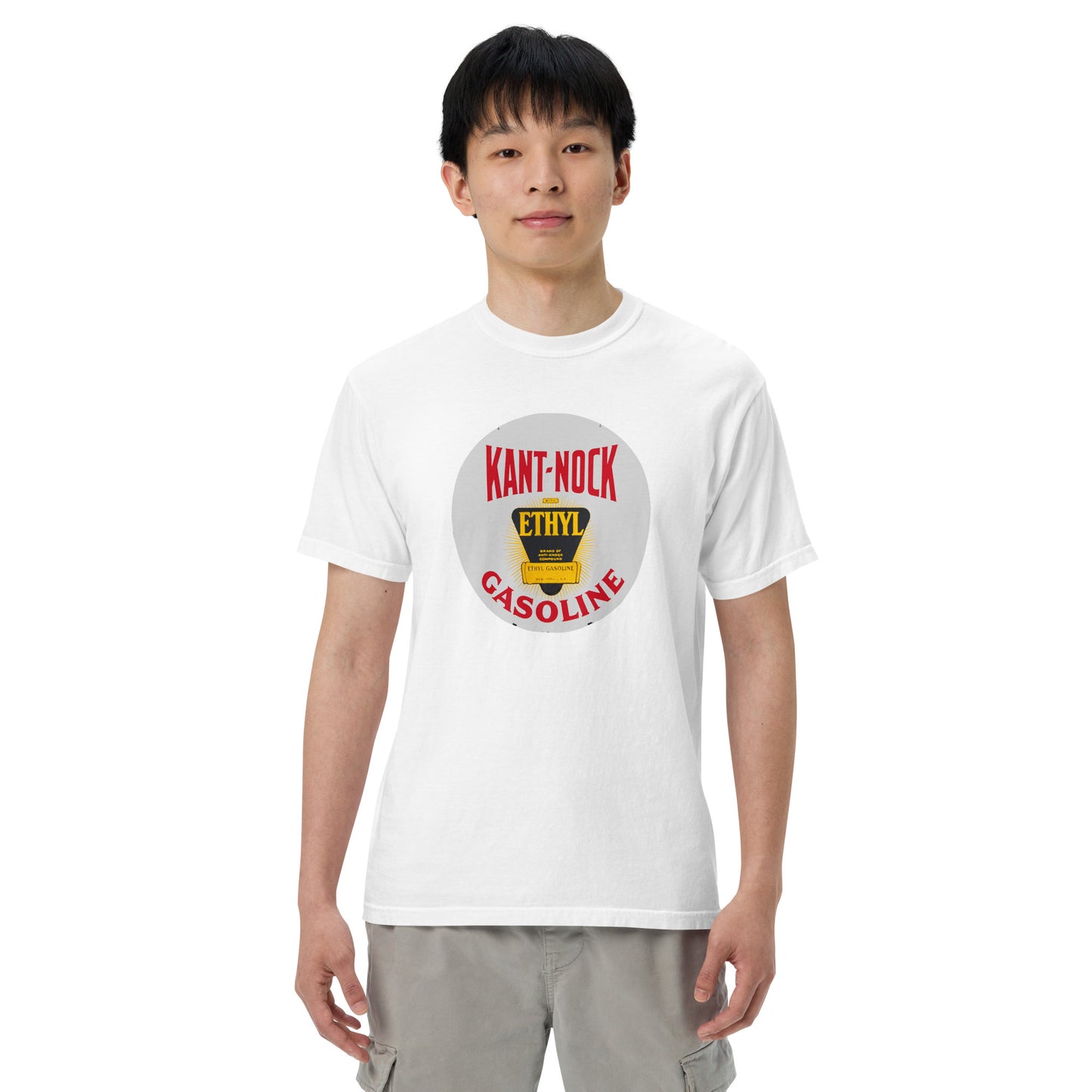 Vintage Kant Nock Gas Sign Unisex garment-dyed heavyweight t-shirt