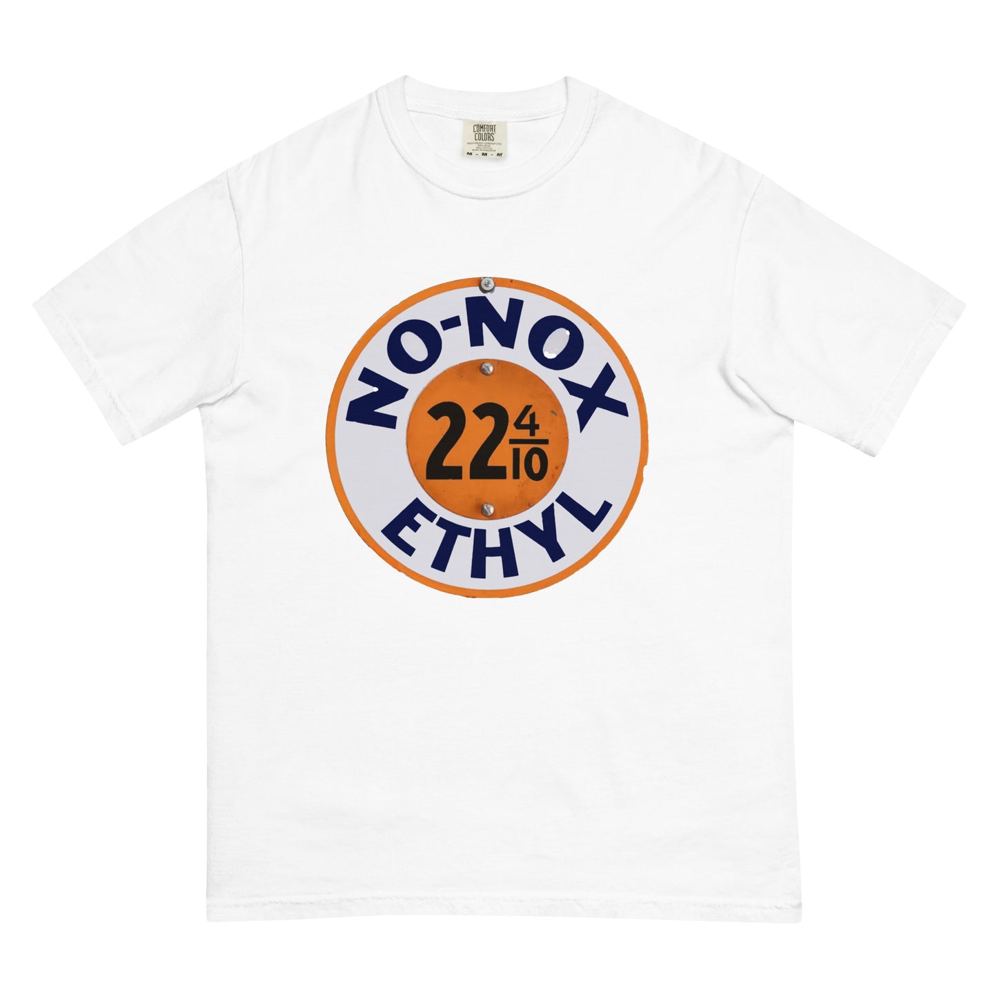 Retro Gas Sign No Knox Unisex garment-dyed heavyweight t-shirt