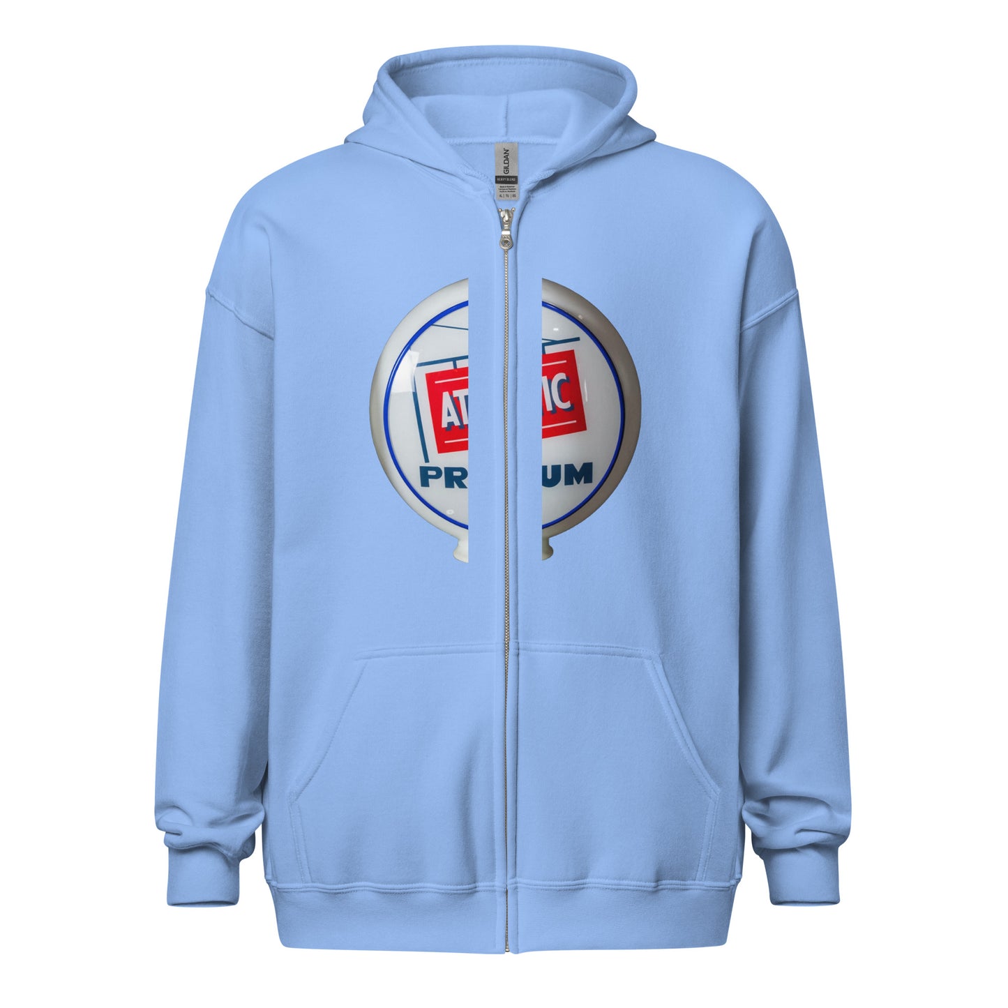 Atlantic Premium Globe Style Unisex heavy blend zip hoodie
