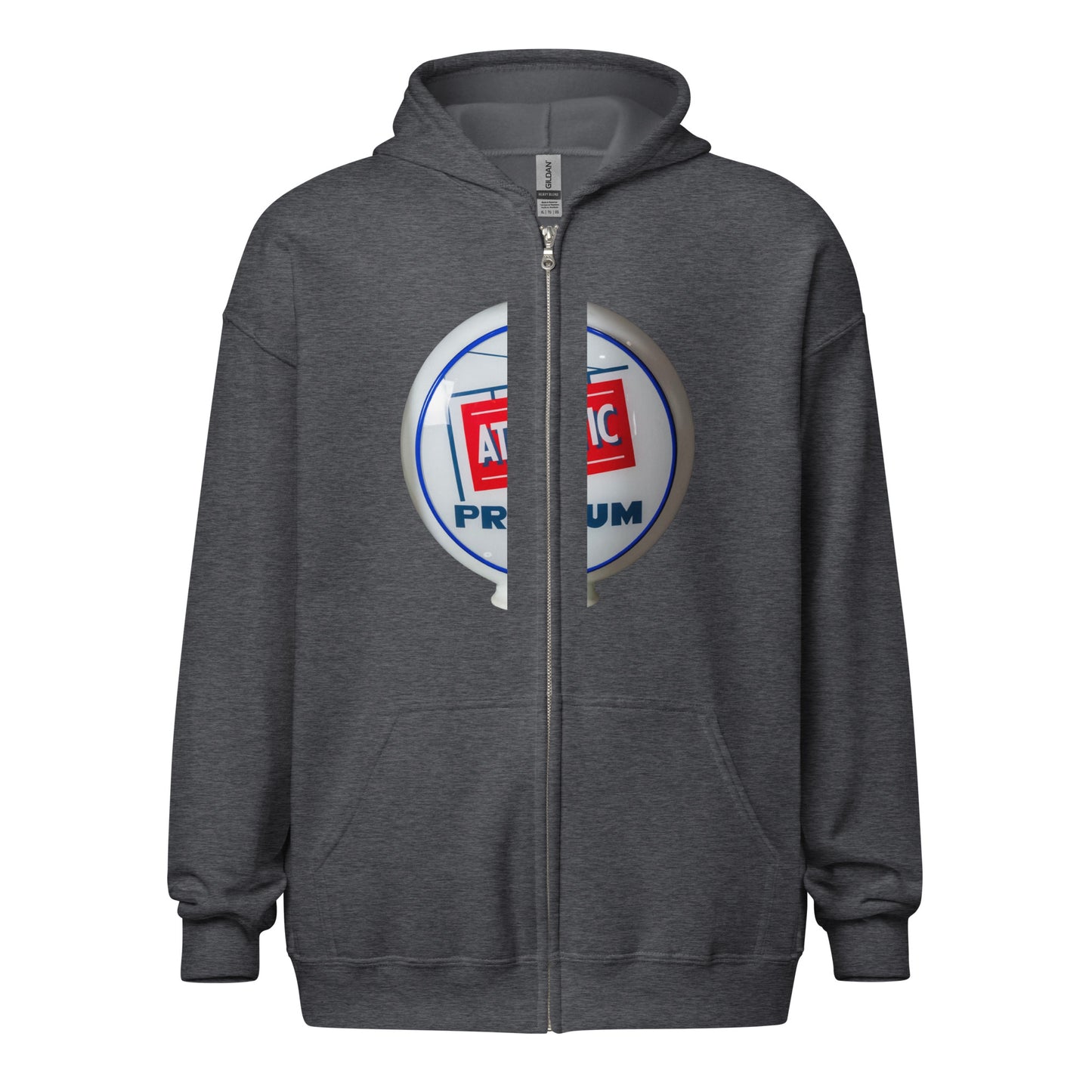 Atlantic Premium Globe Style Unisex heavy blend zip hoodie