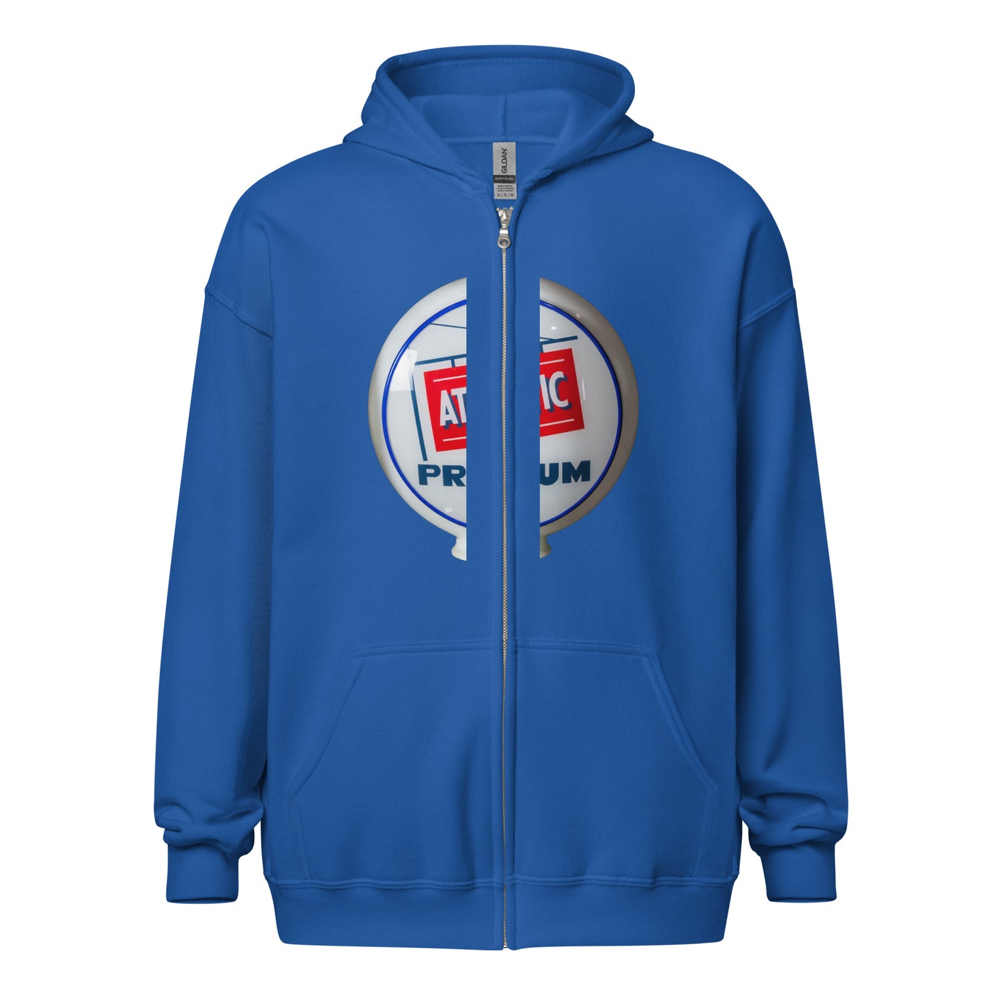 Atlantic Premium Globe Style Unisex heavy blend zip hoodie