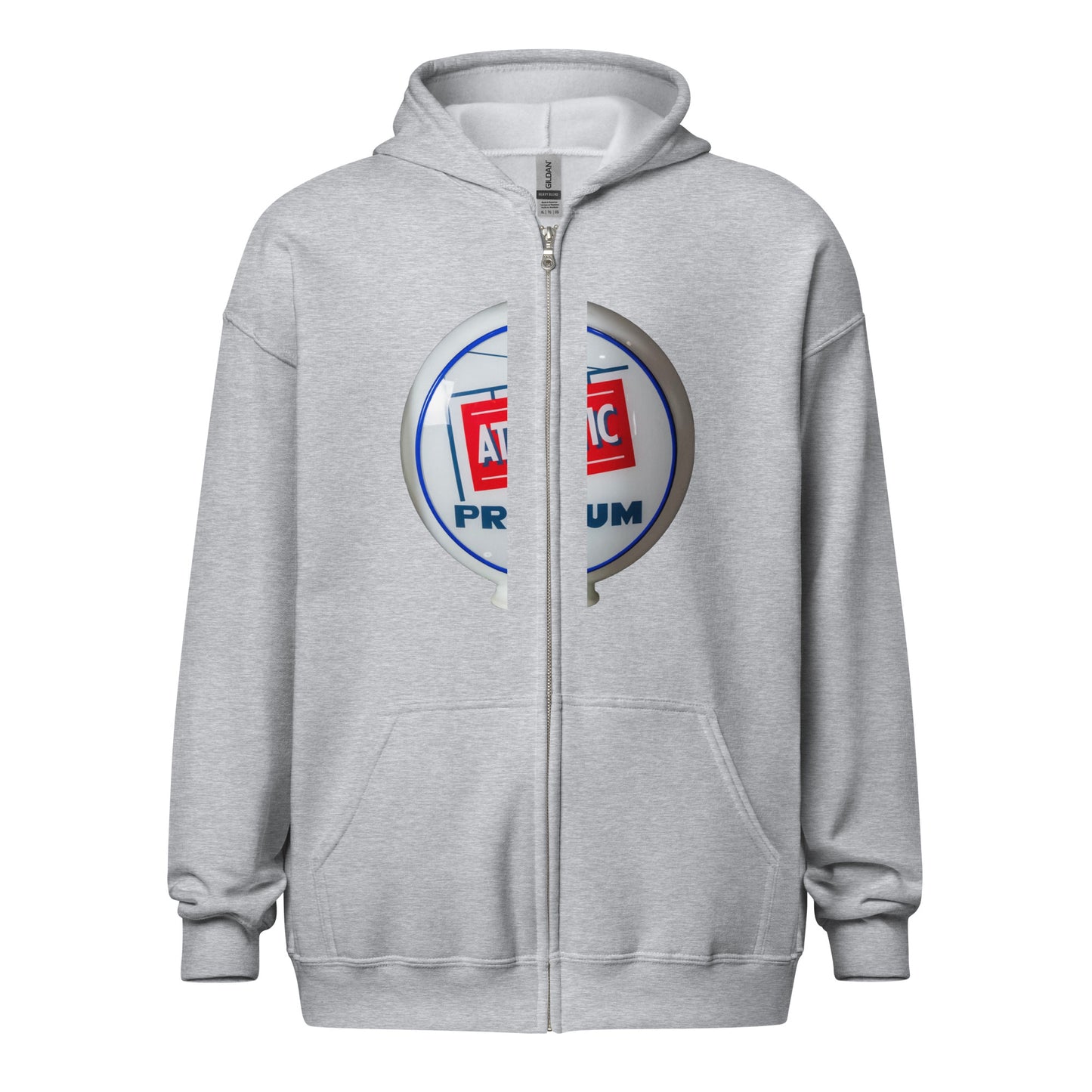 Atlantic Premium Globe Style Unisex heavy blend zip hoodie