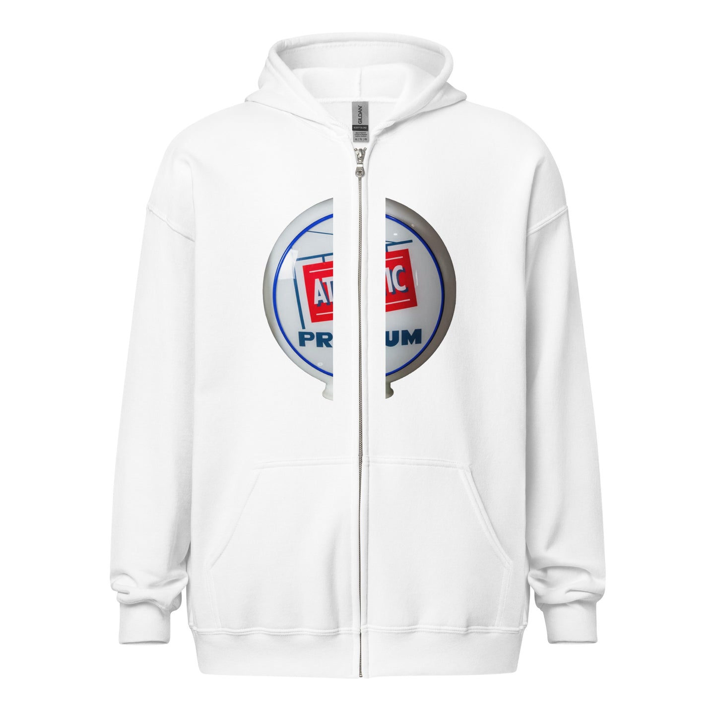 Atlantic Premium Globe Style Unisex heavy blend zip hoodie