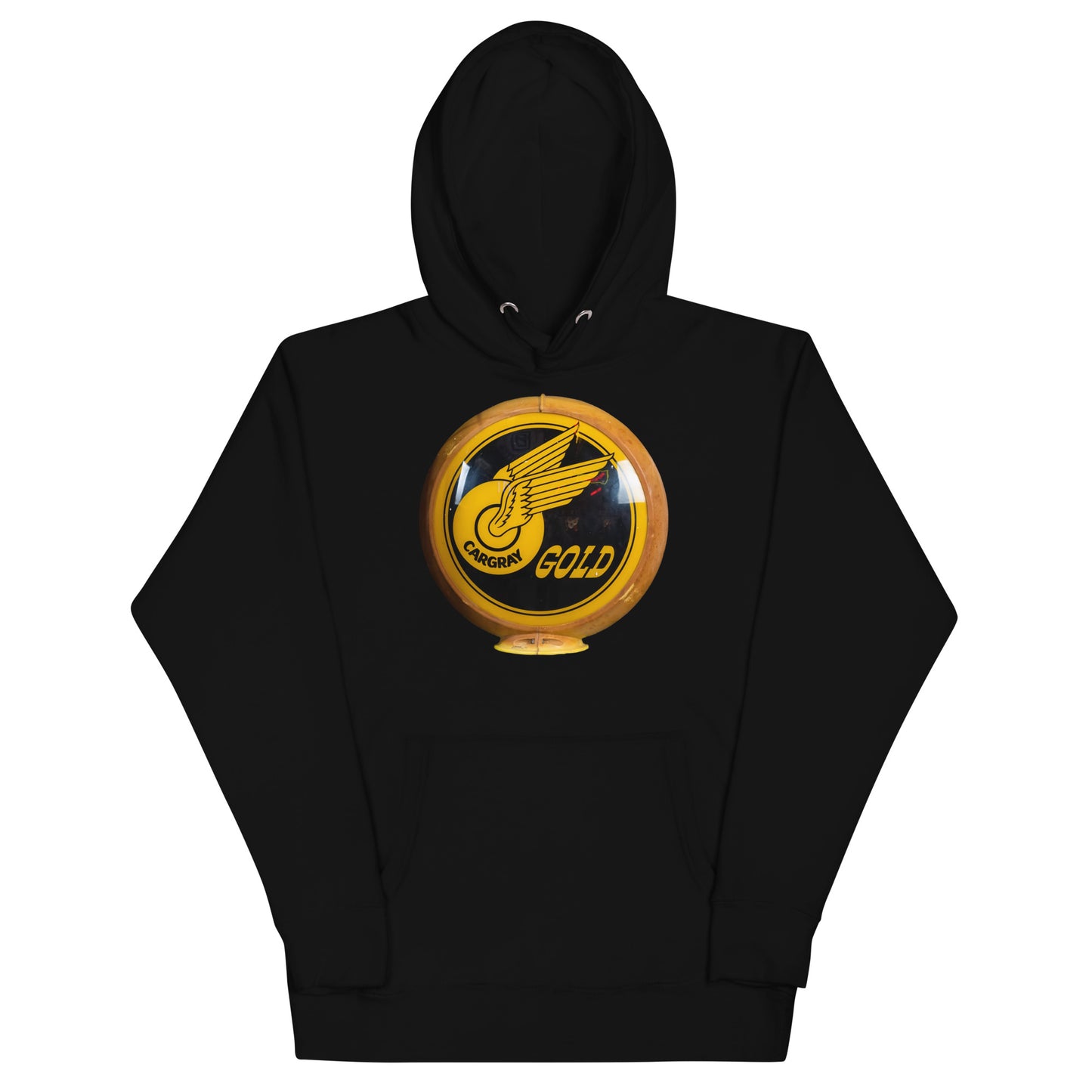 Calgary Gold Globe Design Unisex Hoodie