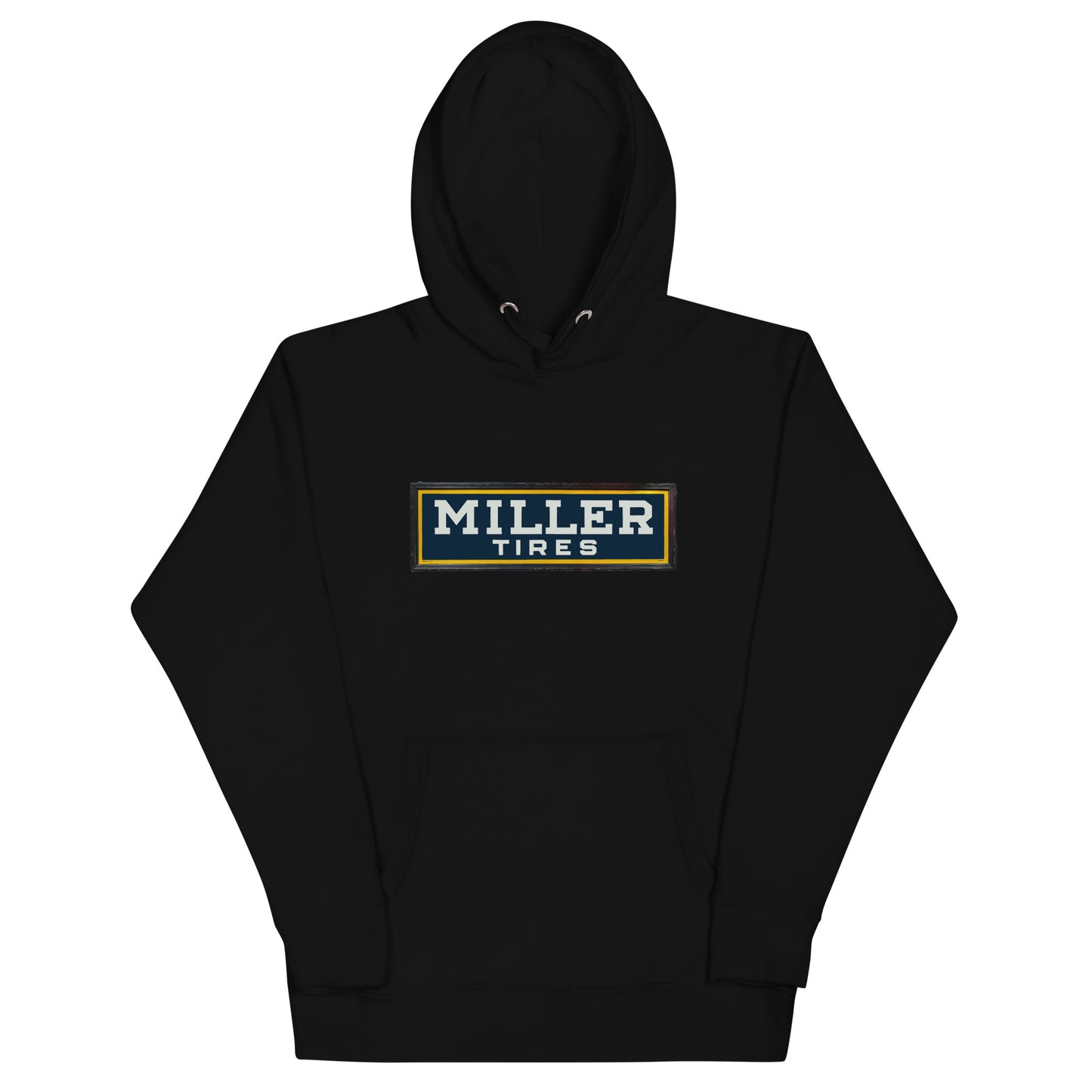 Vintage Miller Tire Sign Unisex Hoodie