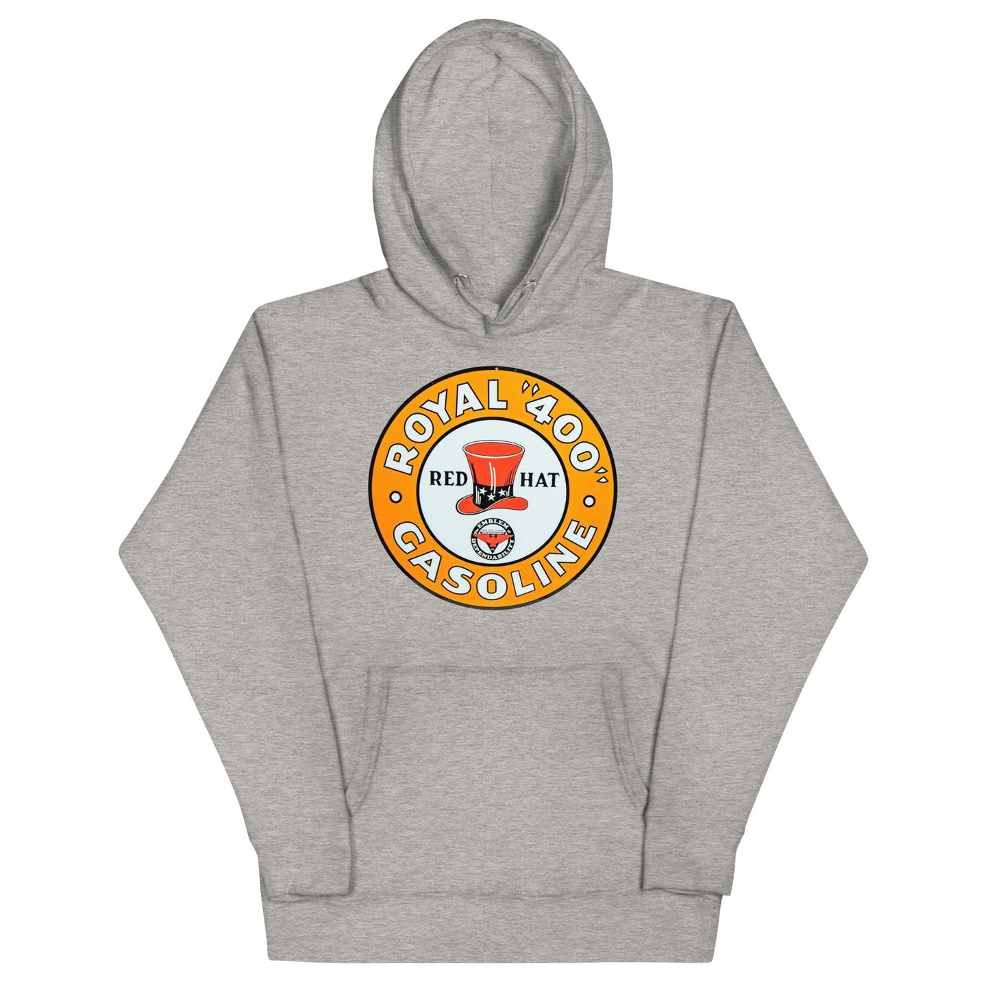 Vintage Red Hat Gas Unisex Hoodie