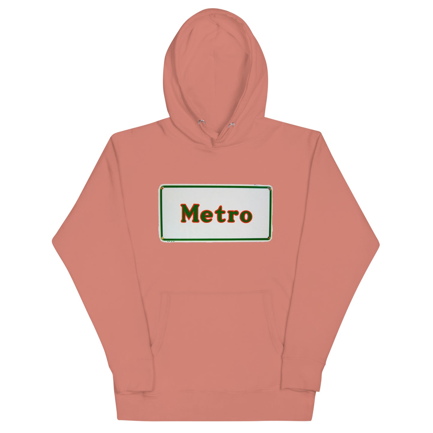 Retro Metro Tin Style Unisex Hoodie