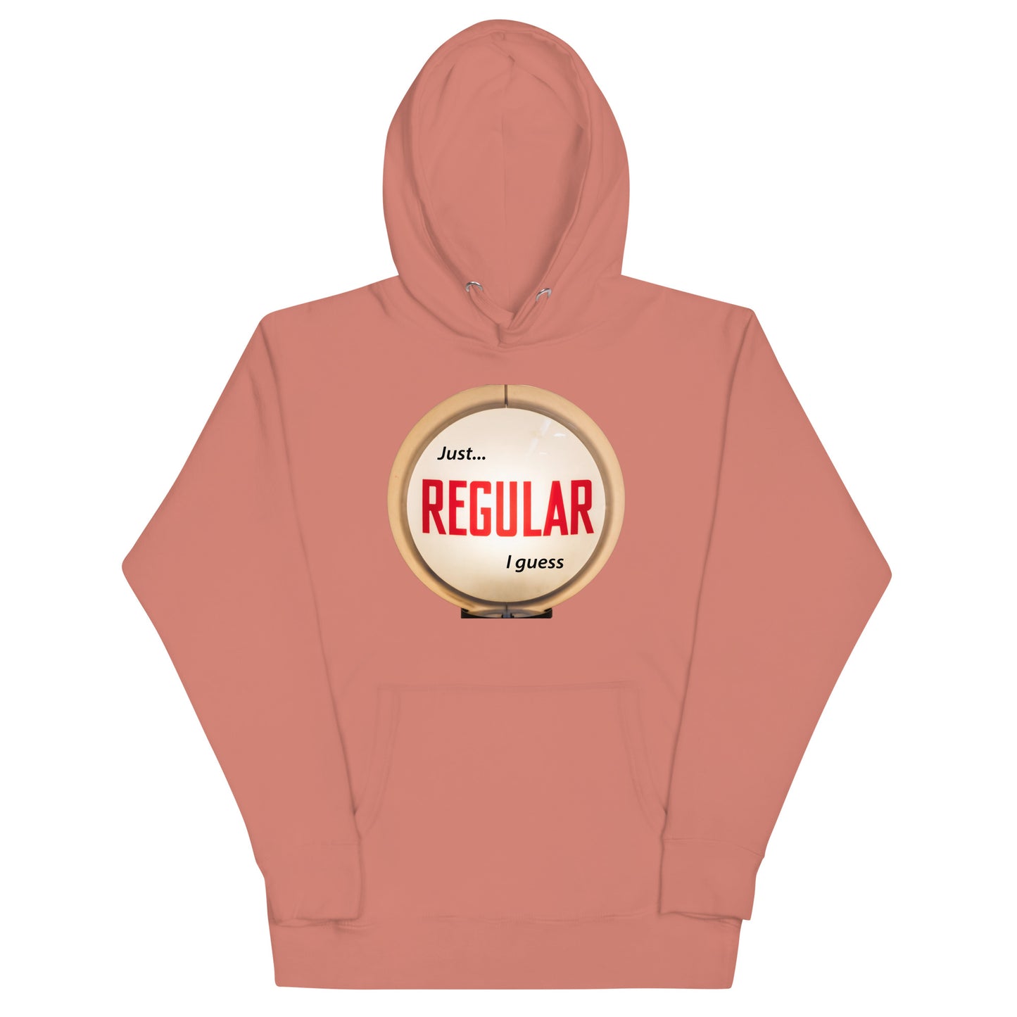 Retro Gas Globe Style Regular Unisex Hoodie