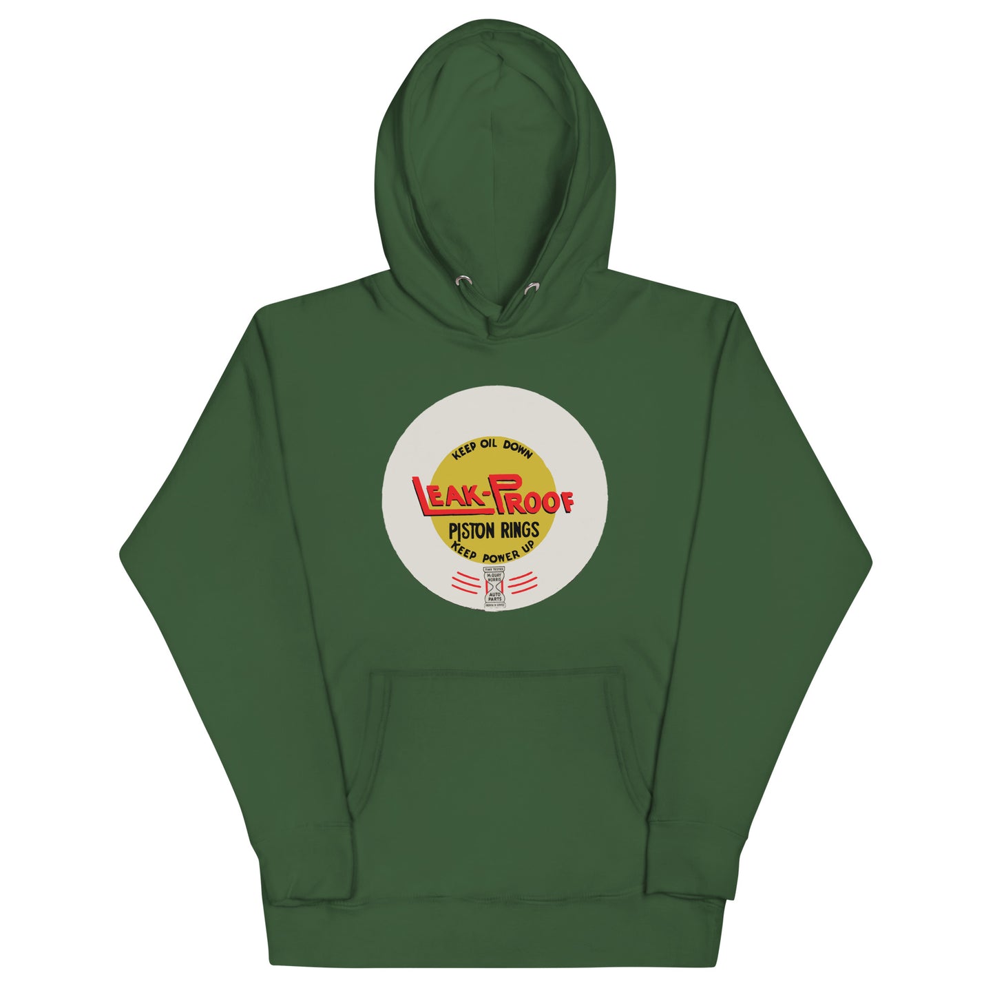 Leak-proof Vintage Oil Can Patina Style Unisex Hoodie