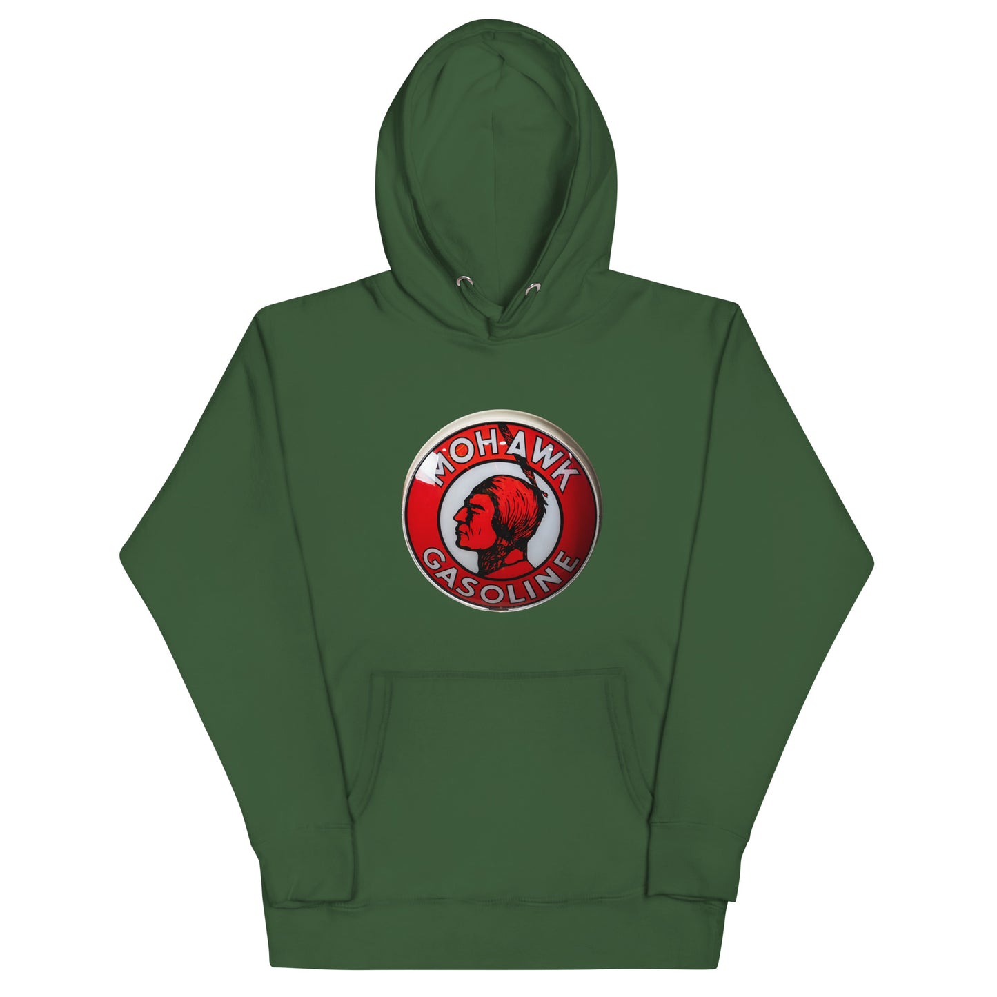 Vintage Mohawk Gas Globe Unisex Hoodie