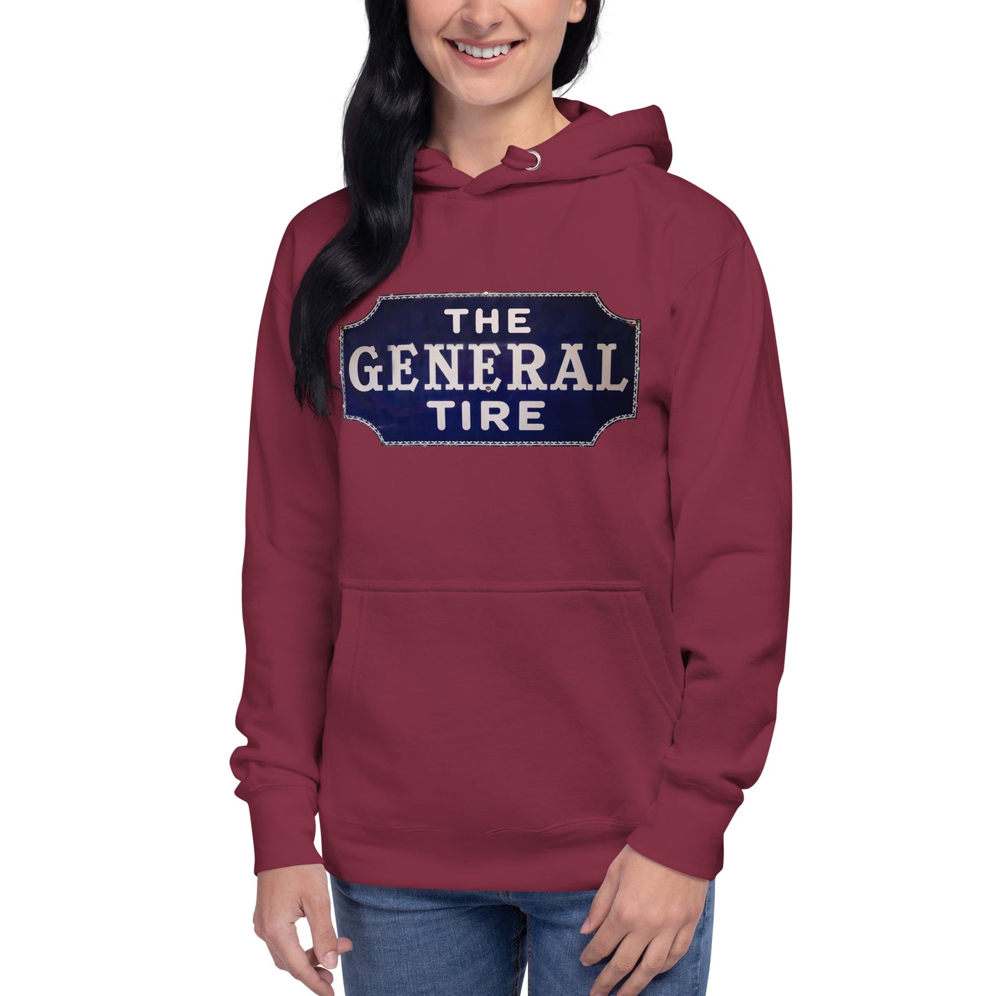Vintage Tire Tin Style Unisex Hoodie