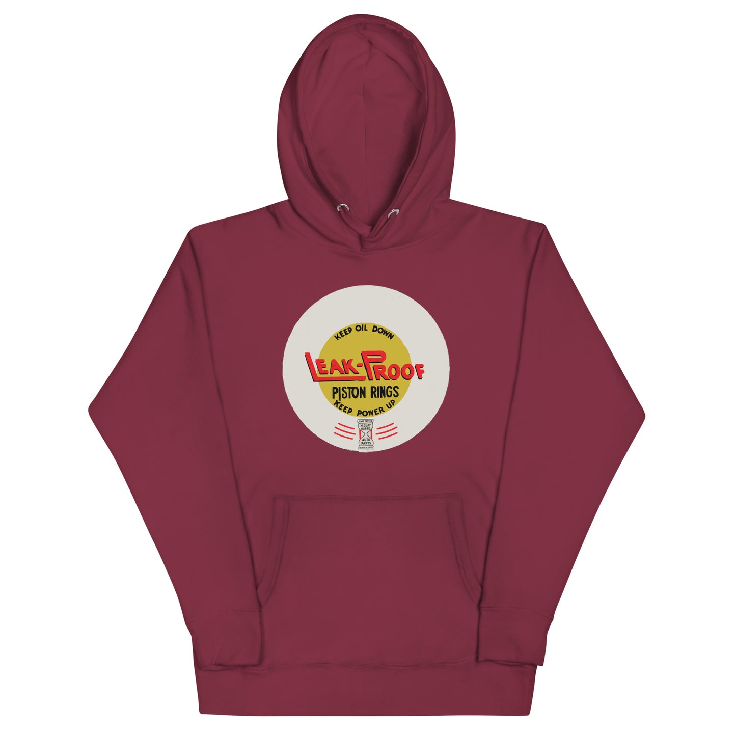 Leak-proof Vintage Oil Can Patina Style Unisex Hoodie