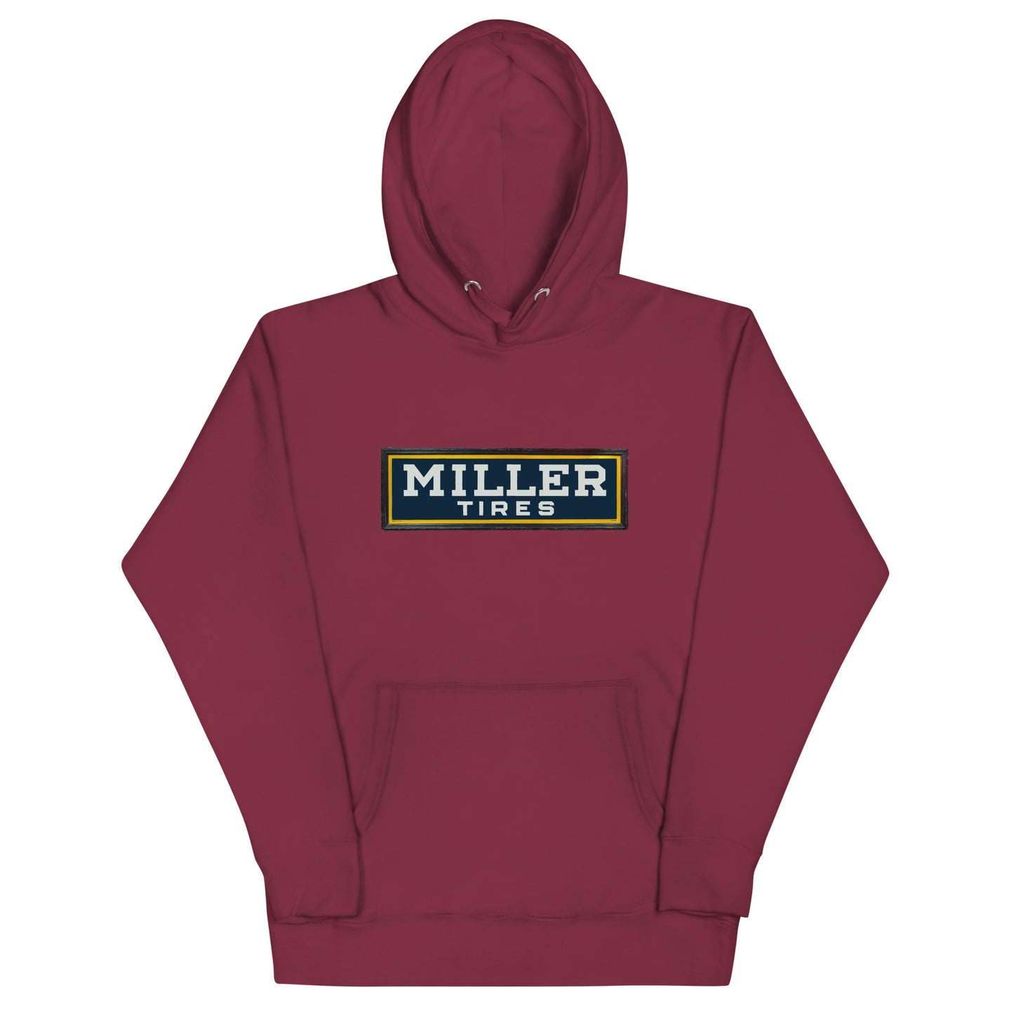 Vintage Miller Tire Sign Unisex Hoodie