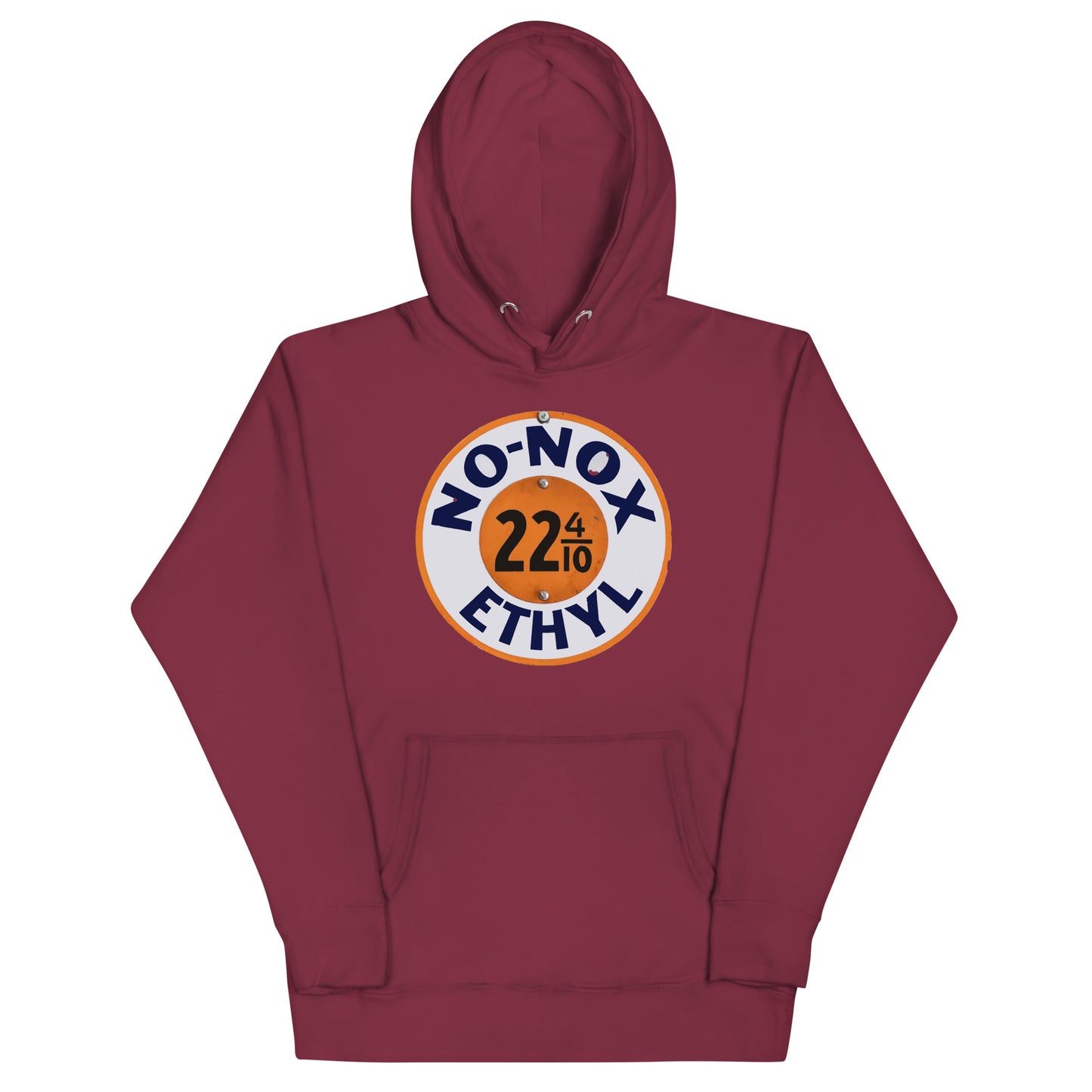 Retro Gas Sign No Knox Unisex Hoodie