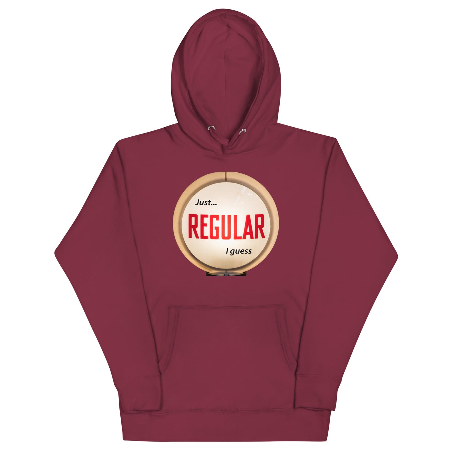Retro Gas Globe Style Regular Unisex Hoodie