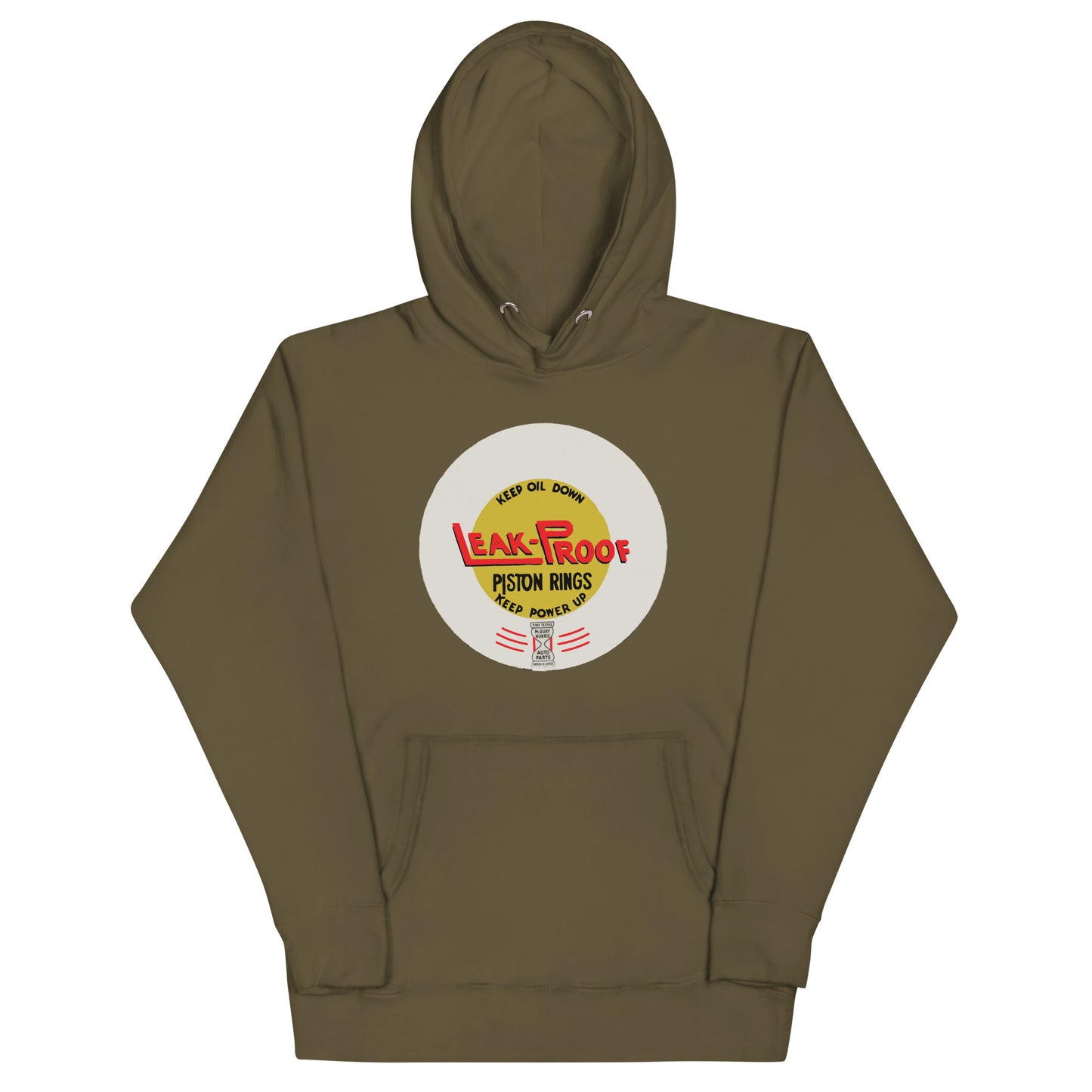 Leak-proof Vintage Oil Can Patina Style Unisex Hoodie