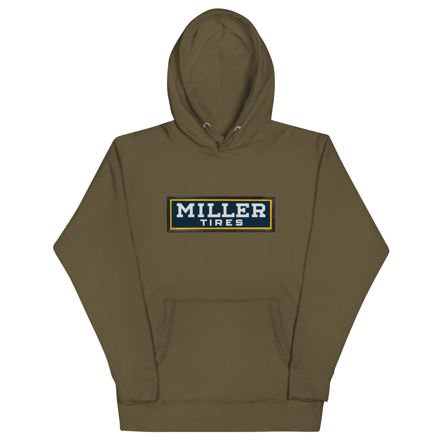 Vintage Miller Tire Sign Unisex Hoodie