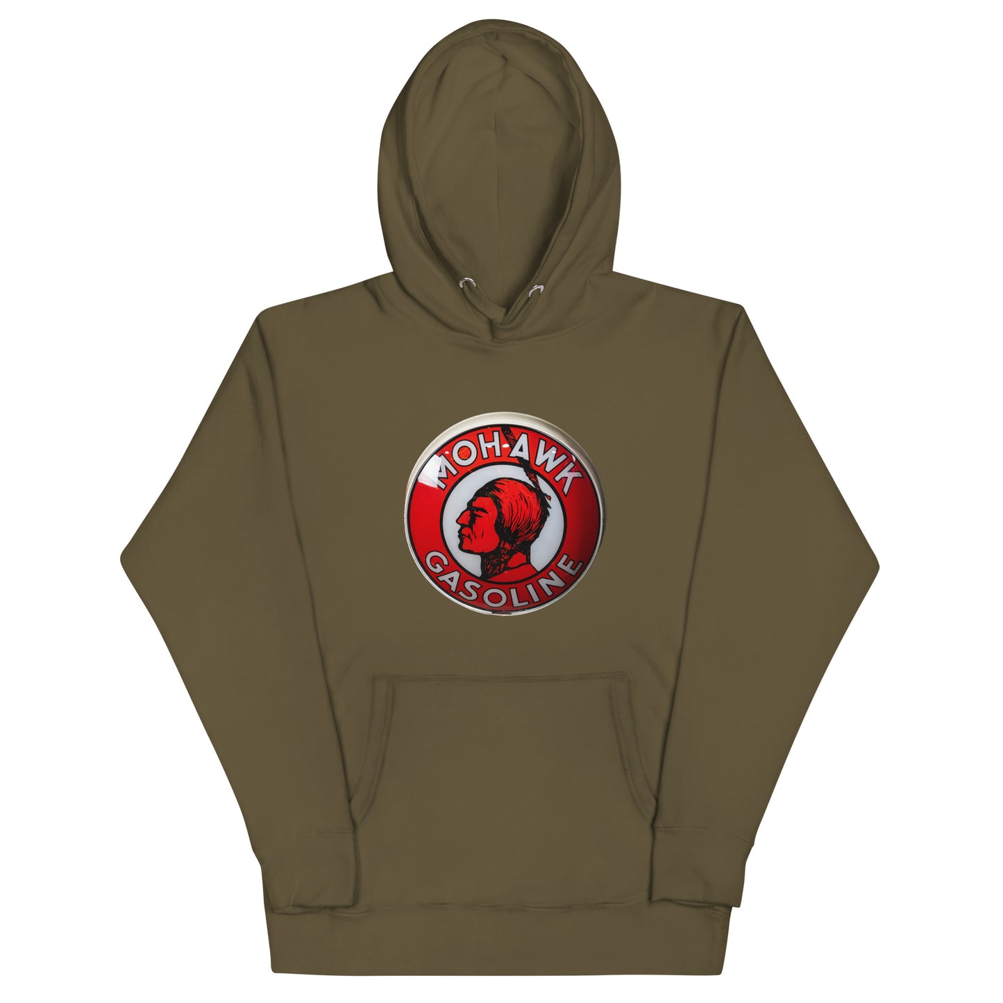 Vintage Mohawk Gas Globe Unisex Hoodie