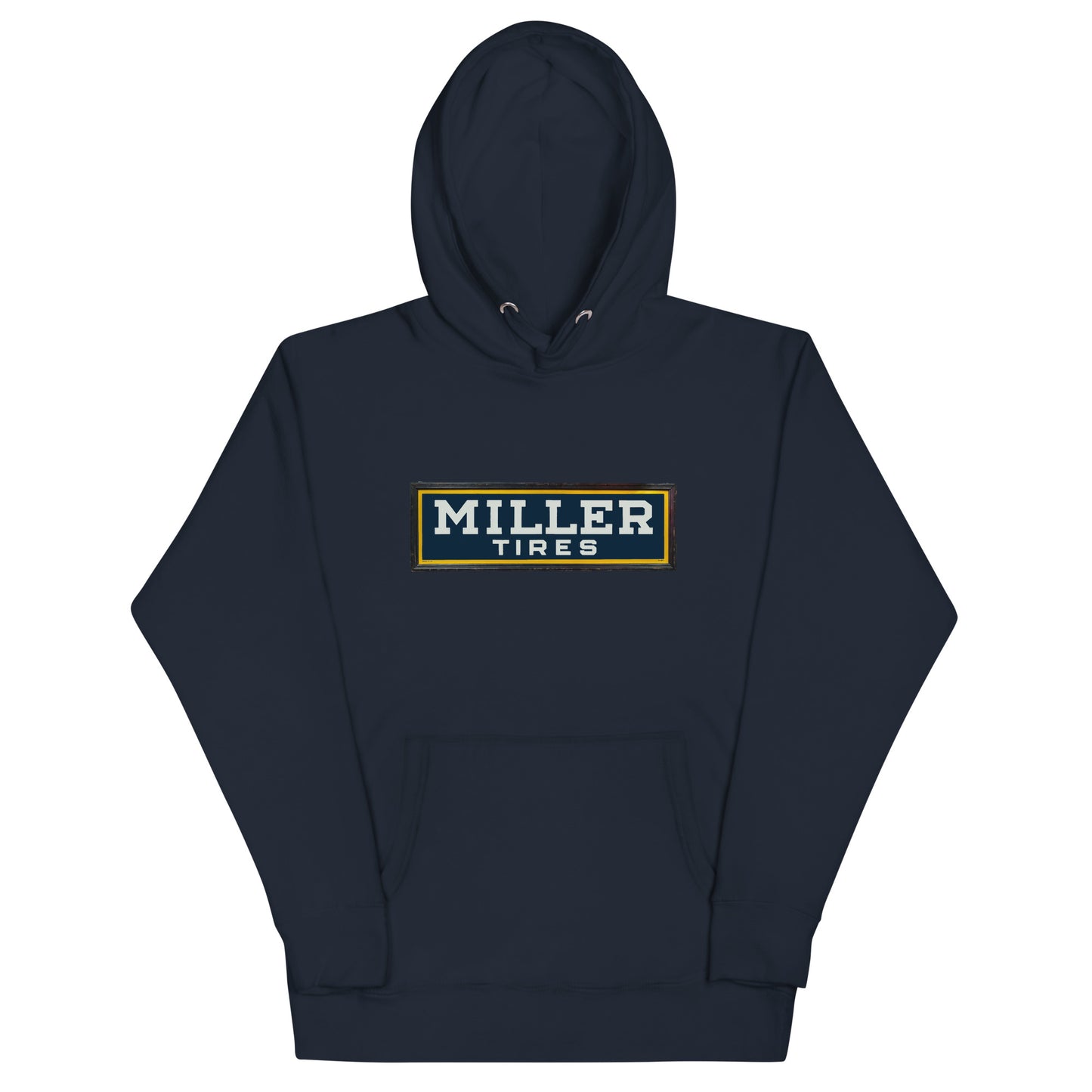 Vintage Miller Tire Sign Unisex Hoodie