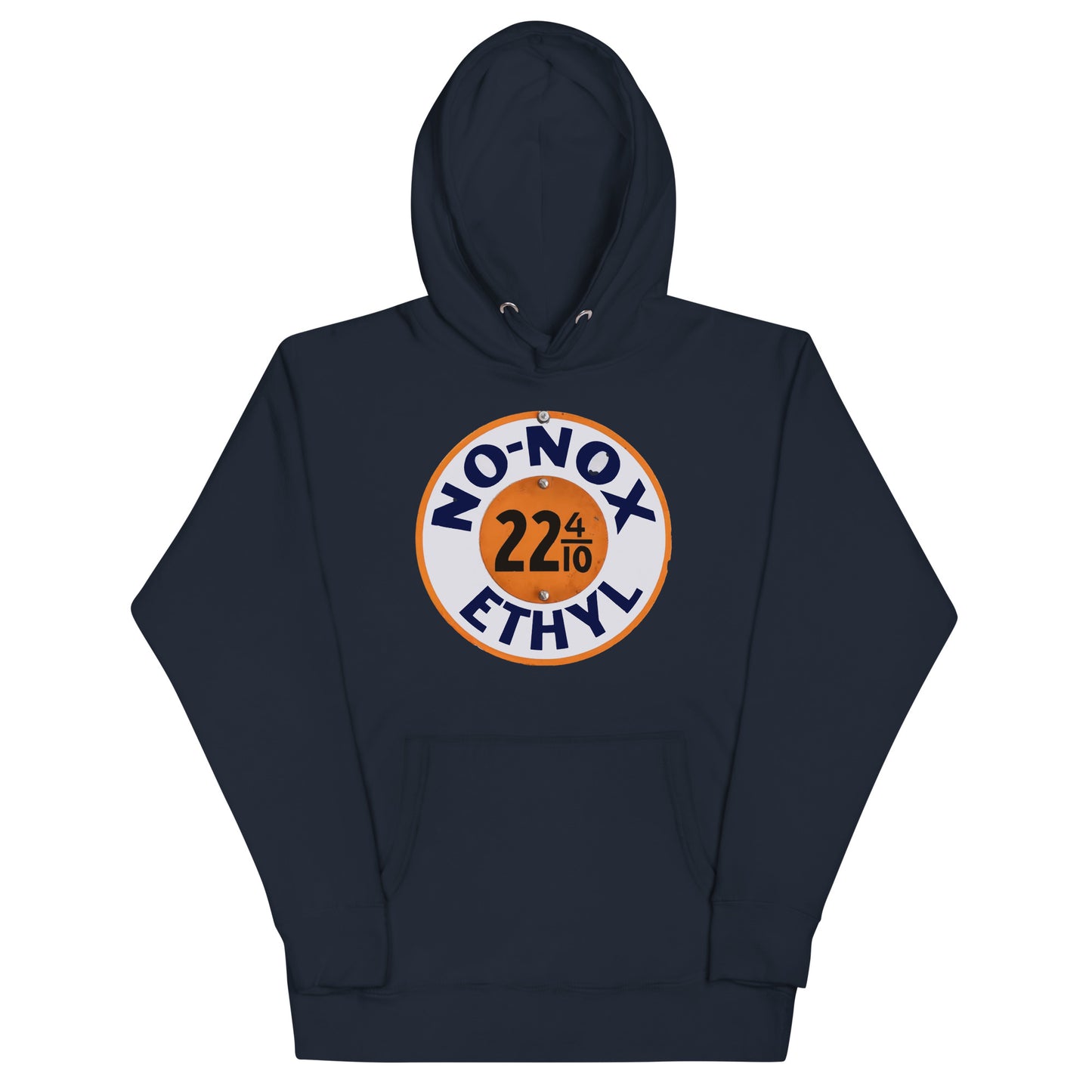 Retro Gas Sign No Knox Unisex Hoodie