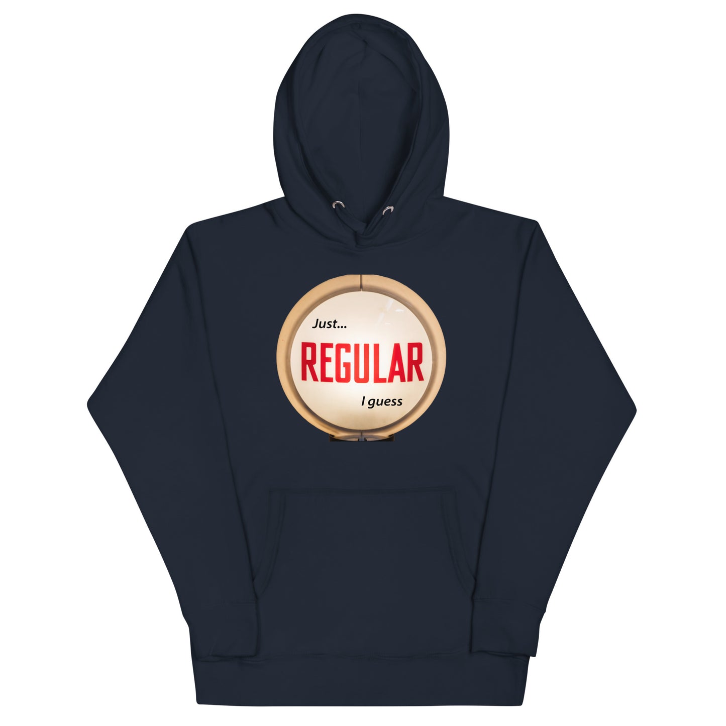 Retro Gas Globe Style Regular Unisex Hoodie