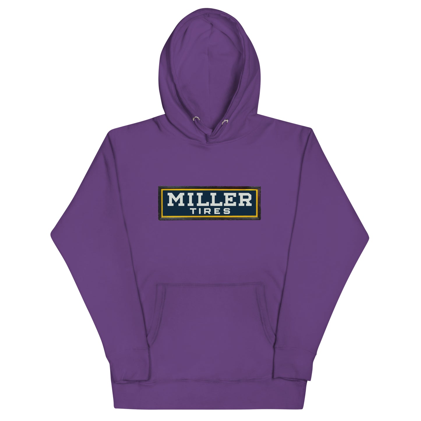 Vintage Miller Tire Sign Unisex Hoodie