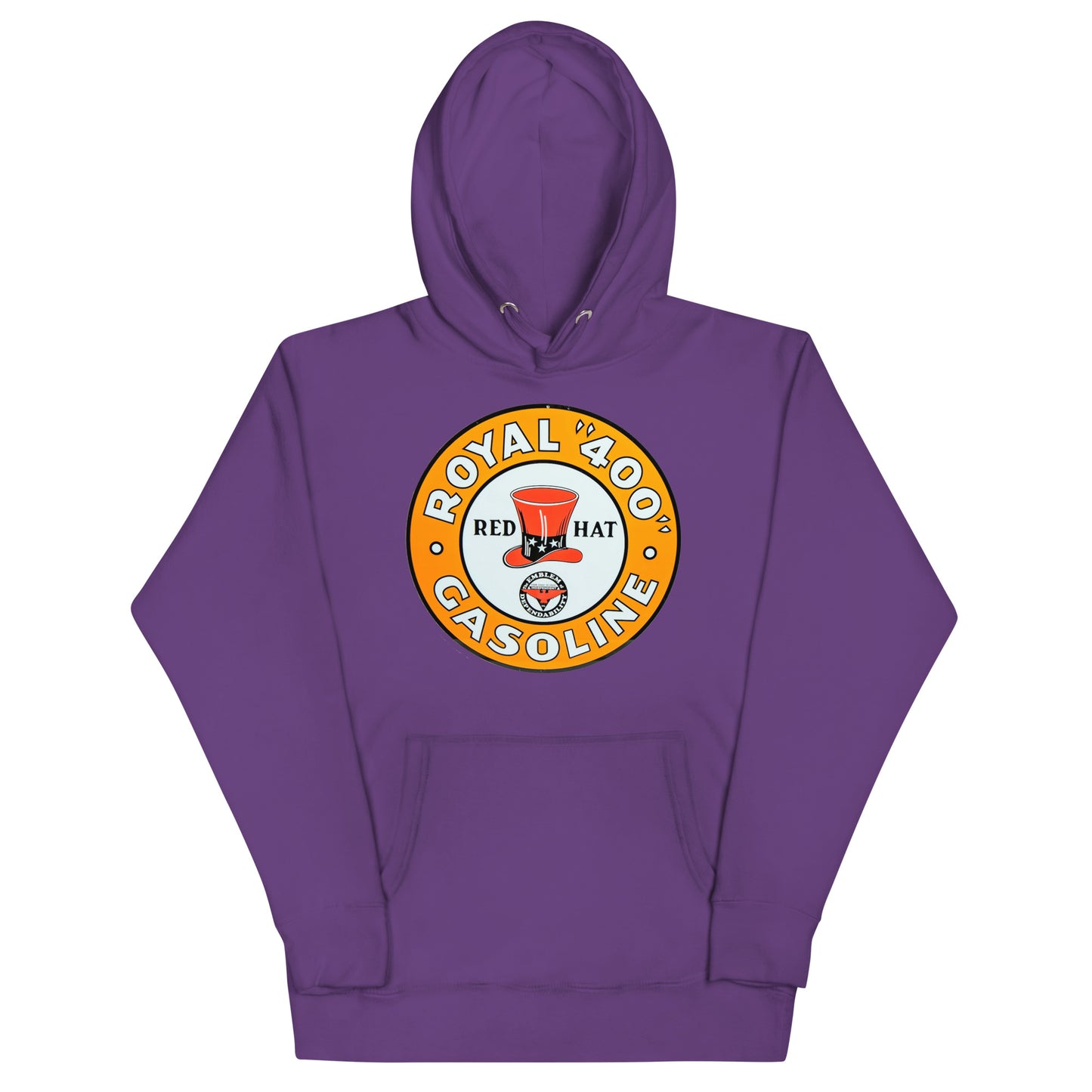 Vintage Red Hat Gas Unisex Hoodie