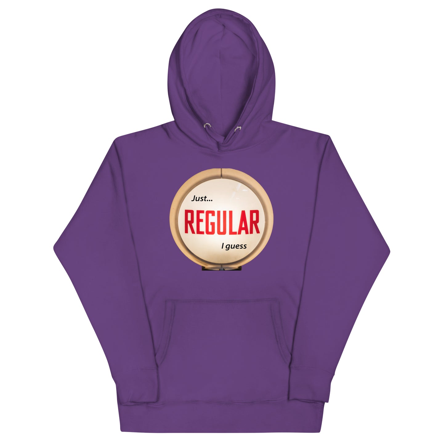 Retro Gas Globe Style Regular Unisex Hoodie