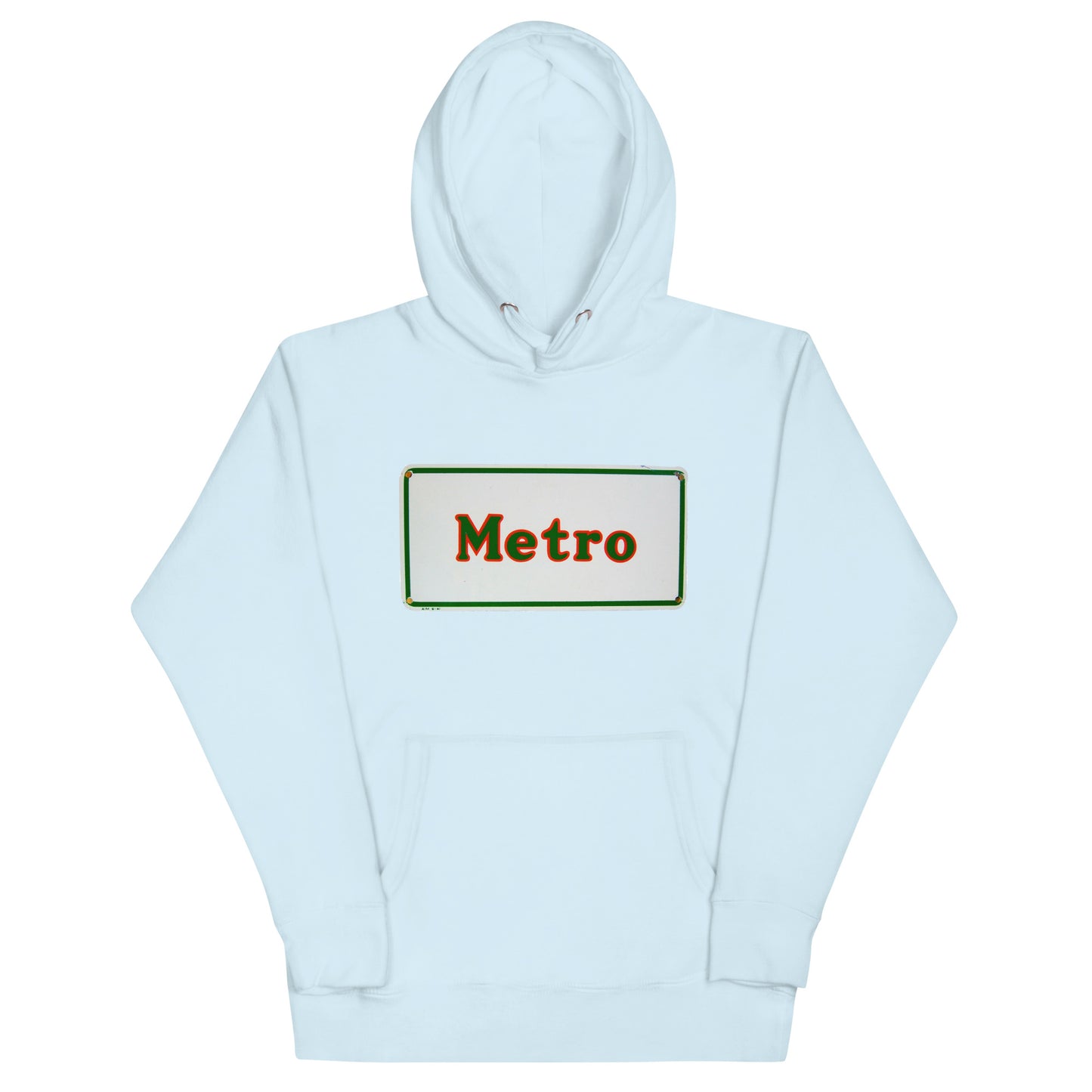 Retro Metro Tin Style Unisex Hoodie
