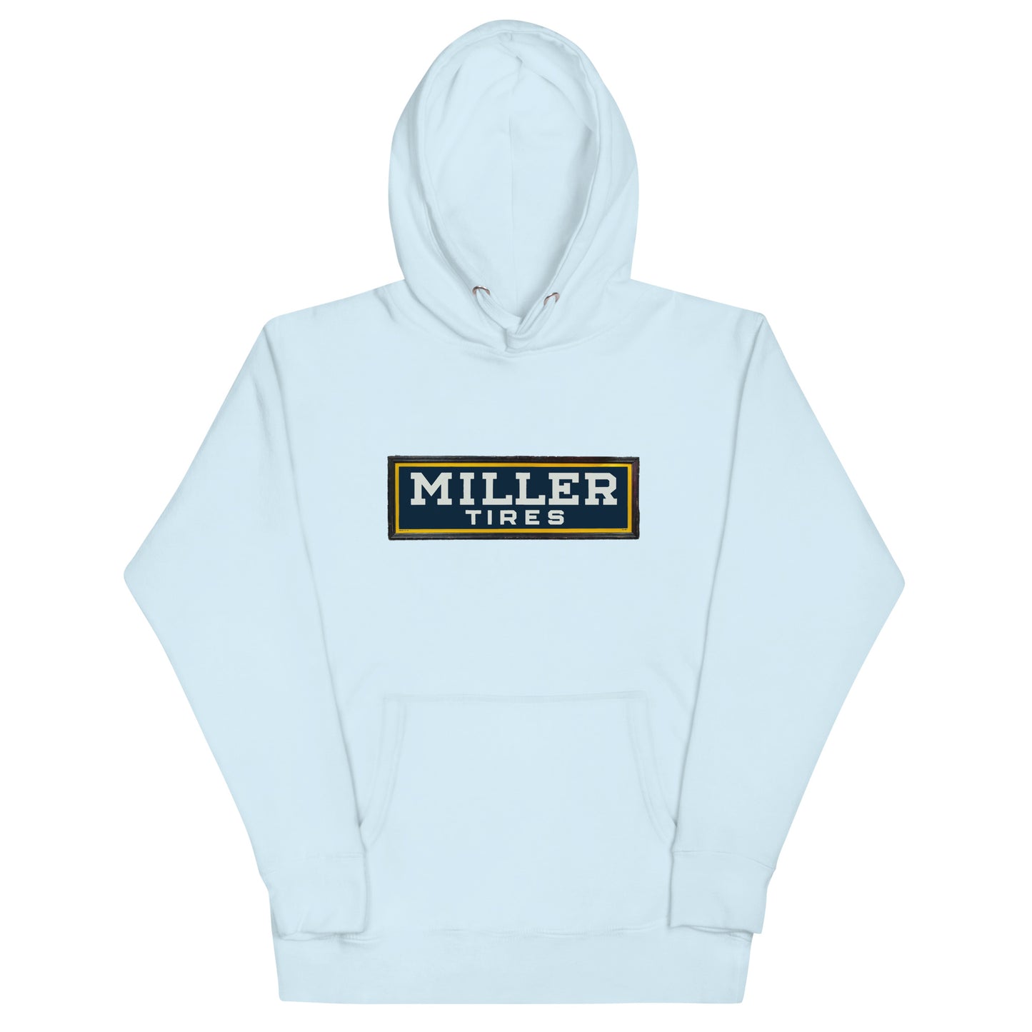 Vintage Miller Tire Sign Unisex Hoodie