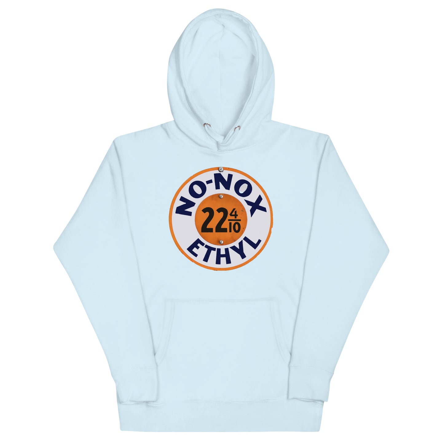 Retro Gas Sign No Knox Unisex Hoodie