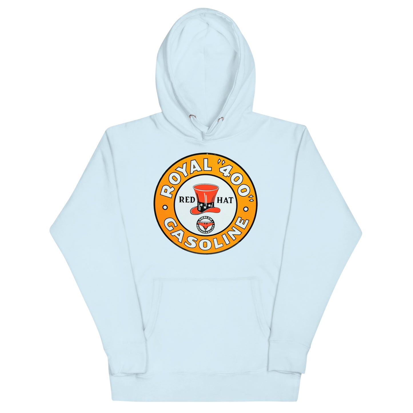 Vintage Red Hat Gas Unisex Hoodie