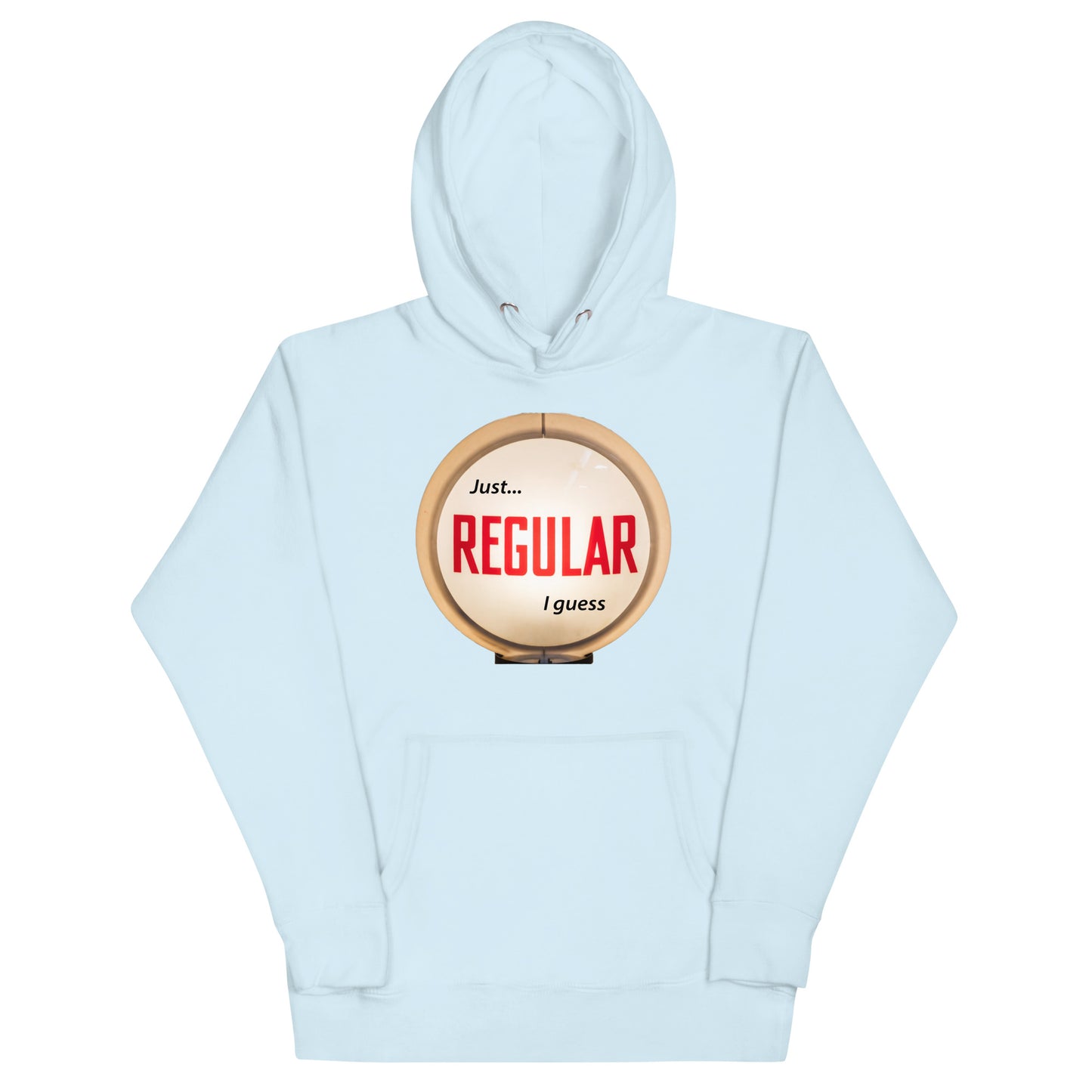 Retro Gas Globe Style Regular Unisex Hoodie