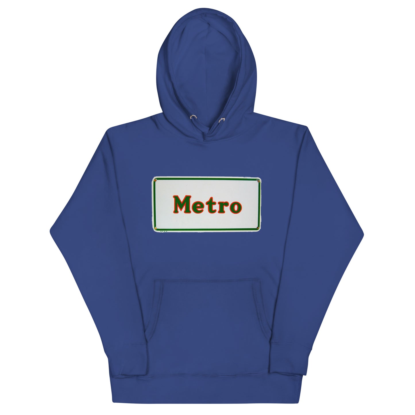 Retro Metro Tin Style Unisex Hoodie