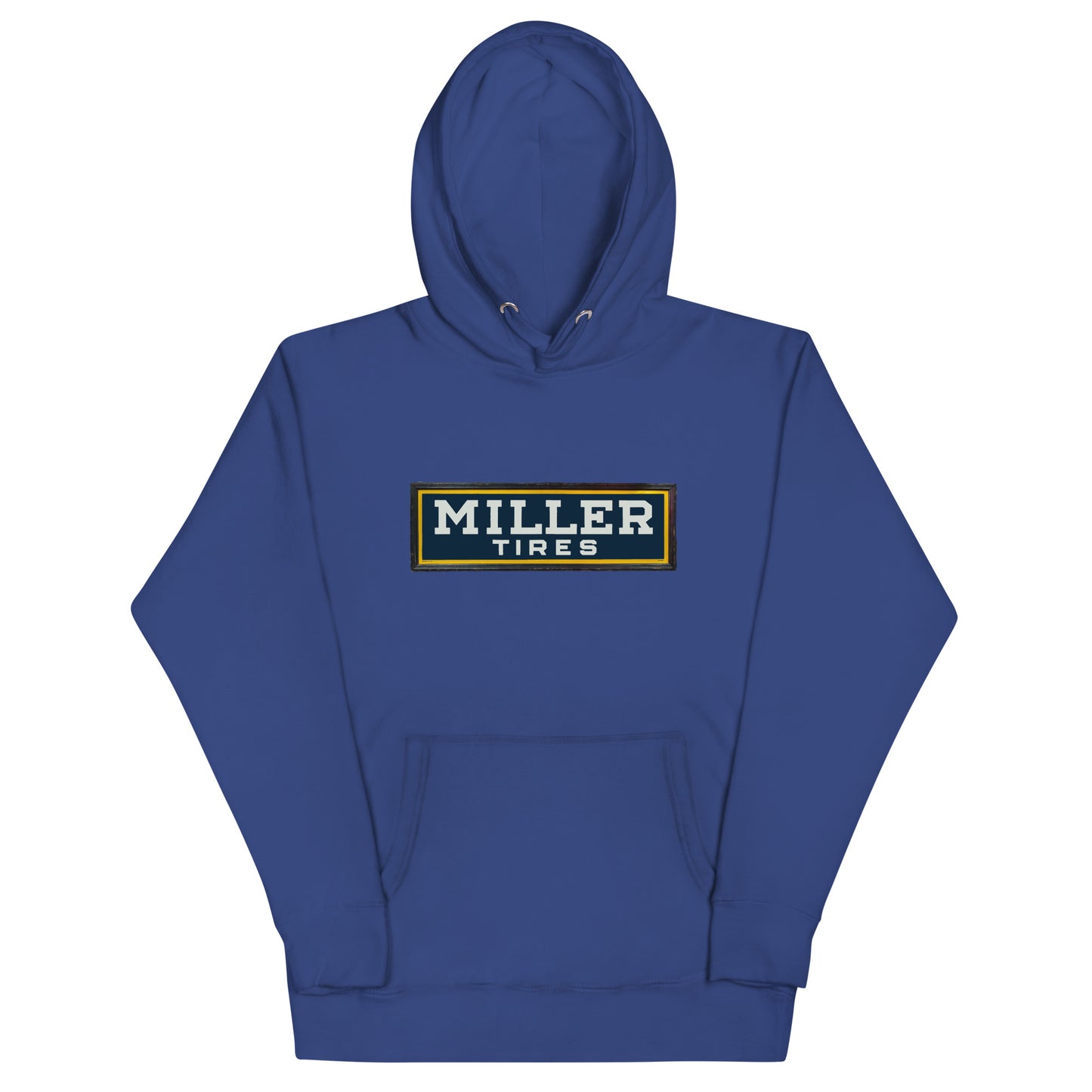 Vintage Miller Tire Sign Unisex Hoodie