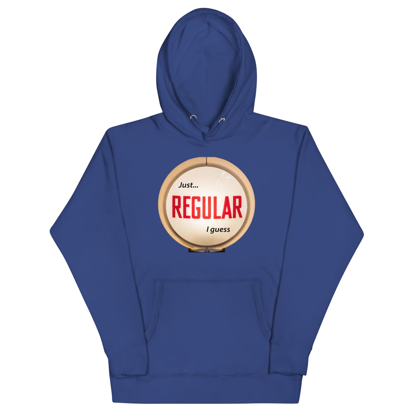 Retro Gas Globe Style Regular Unisex Hoodie