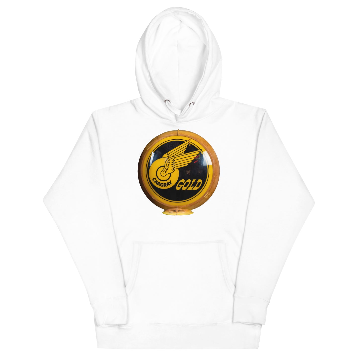 Calgary Gold Globe Design Unisex Hoodie