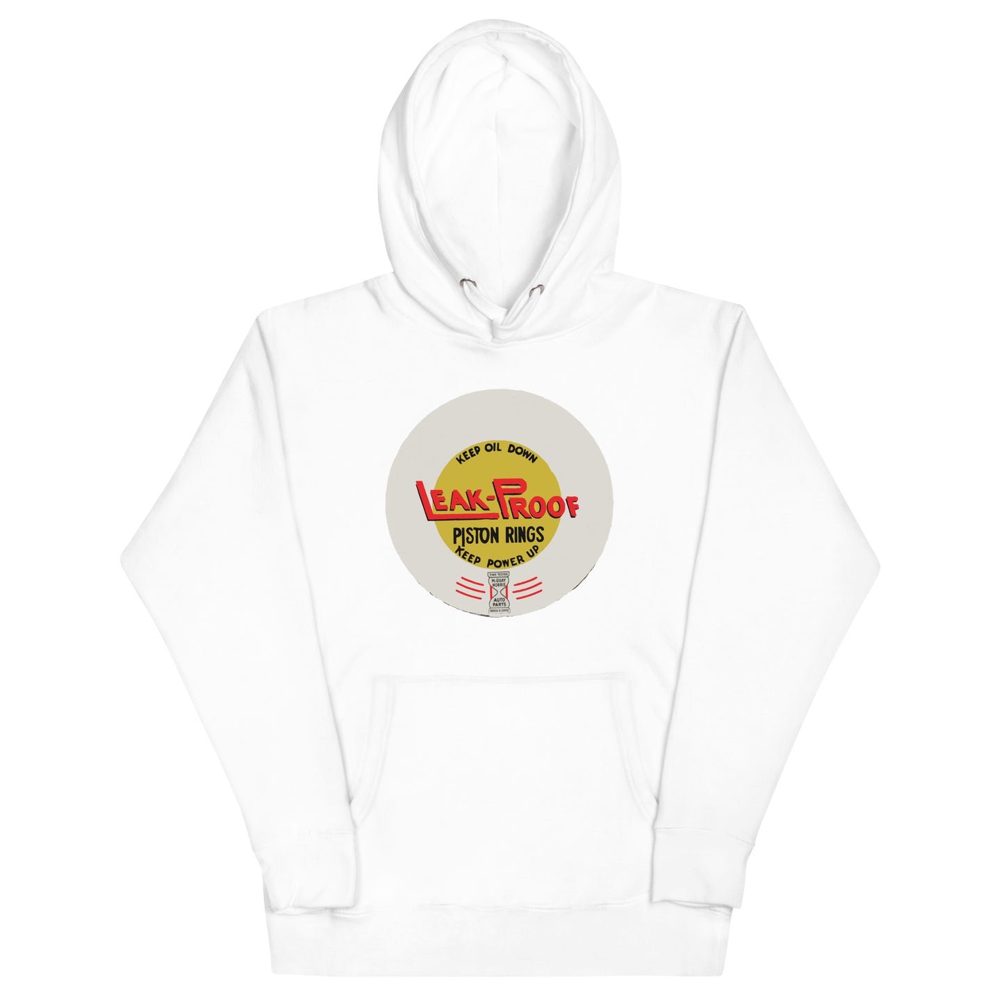 Leak-proof Vintage Oil Can Patina Style Unisex Hoodie