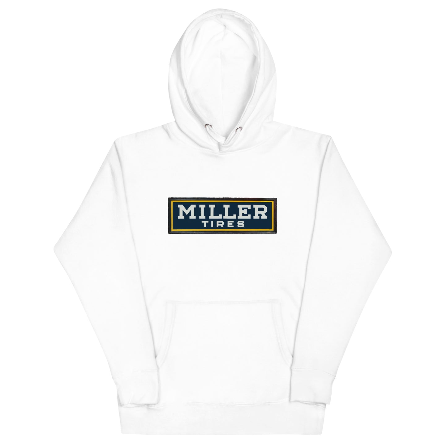 Vintage Miller Tire Sign Unisex Hoodie