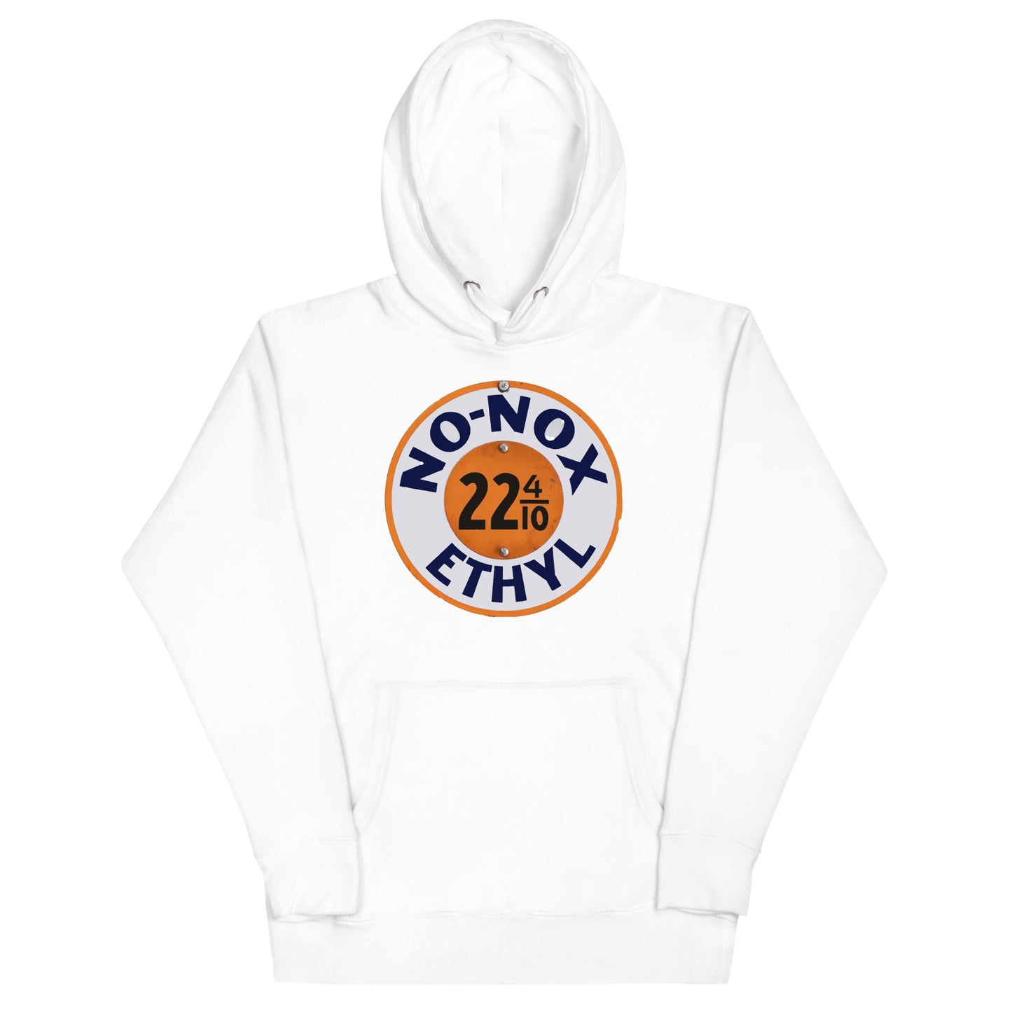 Retro Gas Sign No Knox Unisex Hoodie