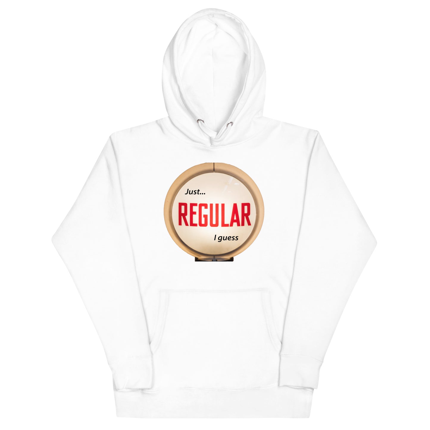 Retro Gas Globe Style Regular Unisex Hoodie