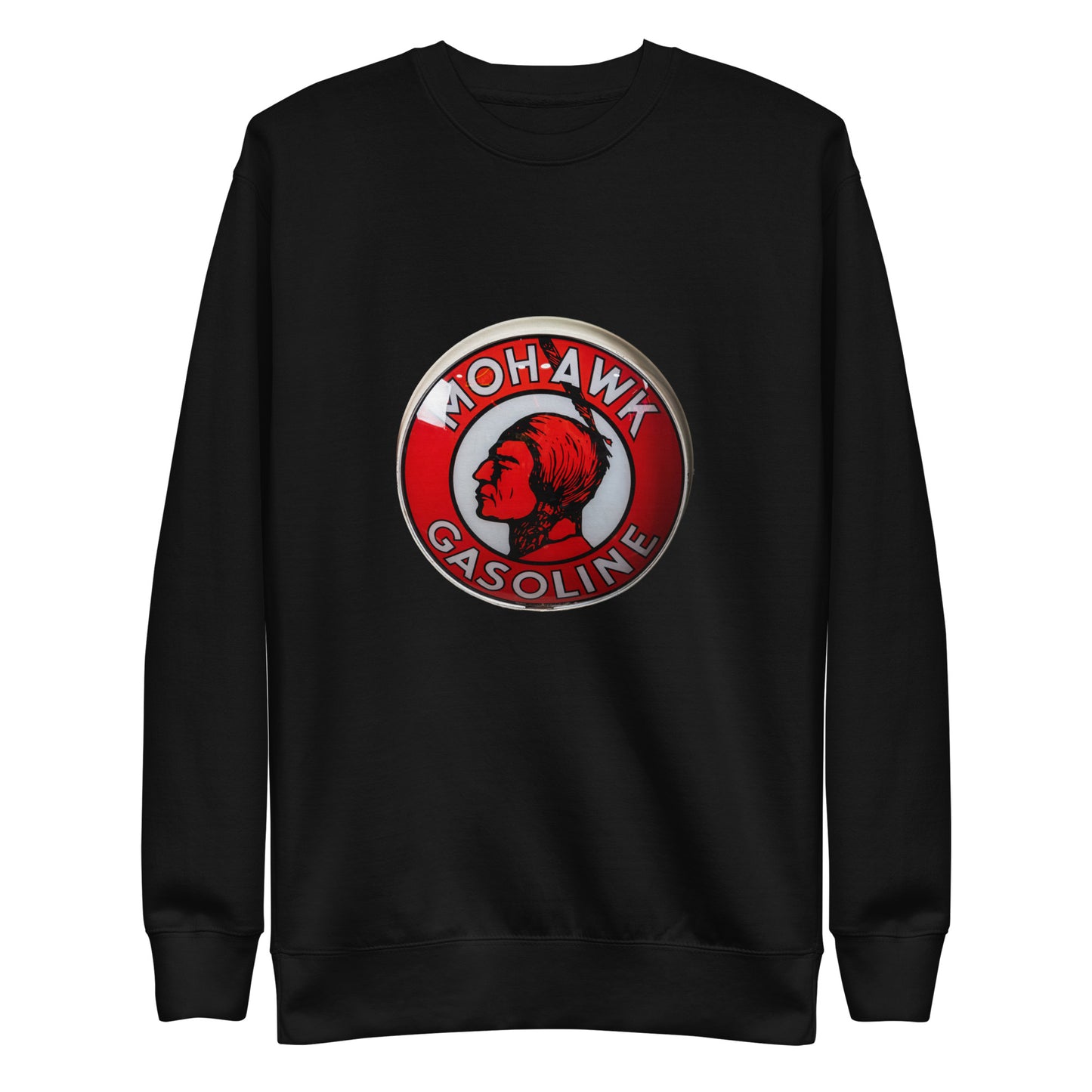 Vintage Mohawk Gas Globe Unisex Premium Sweatshirt