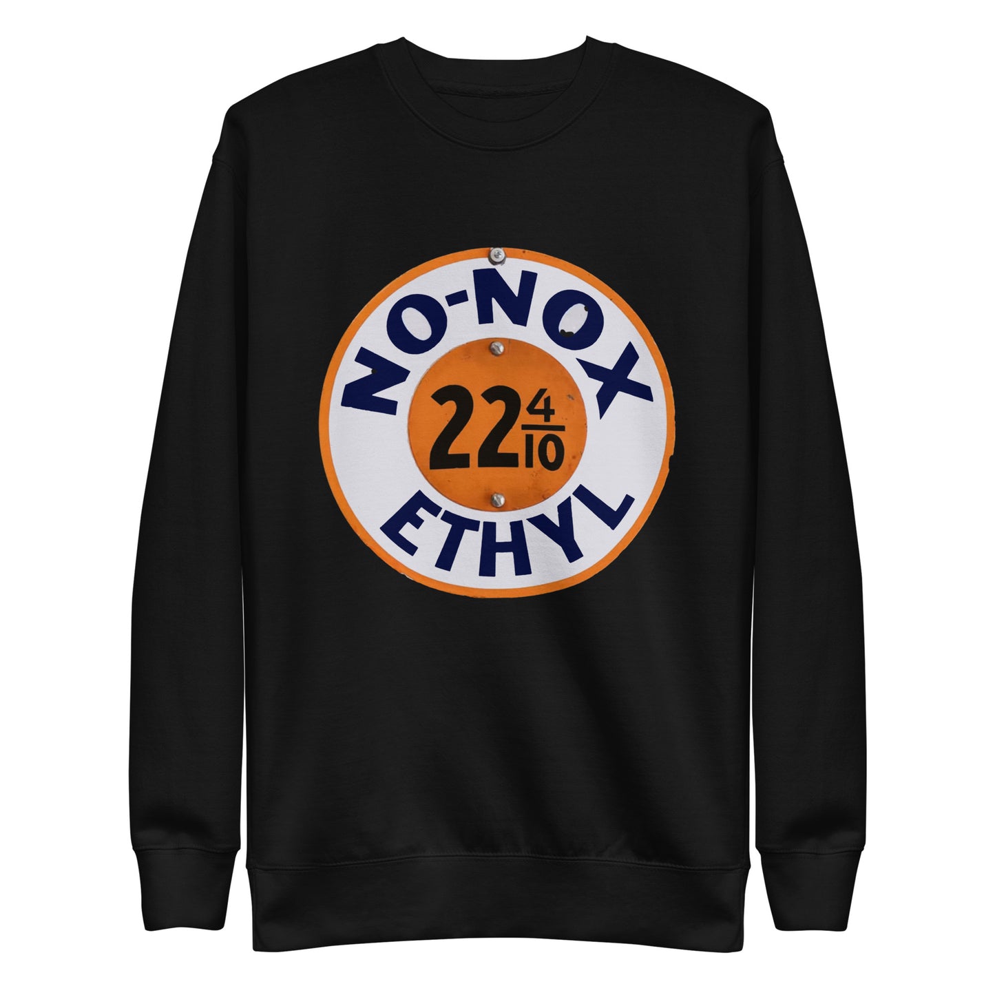 Retro Gas Sign No Knox Unisex Premium Sweatshirt