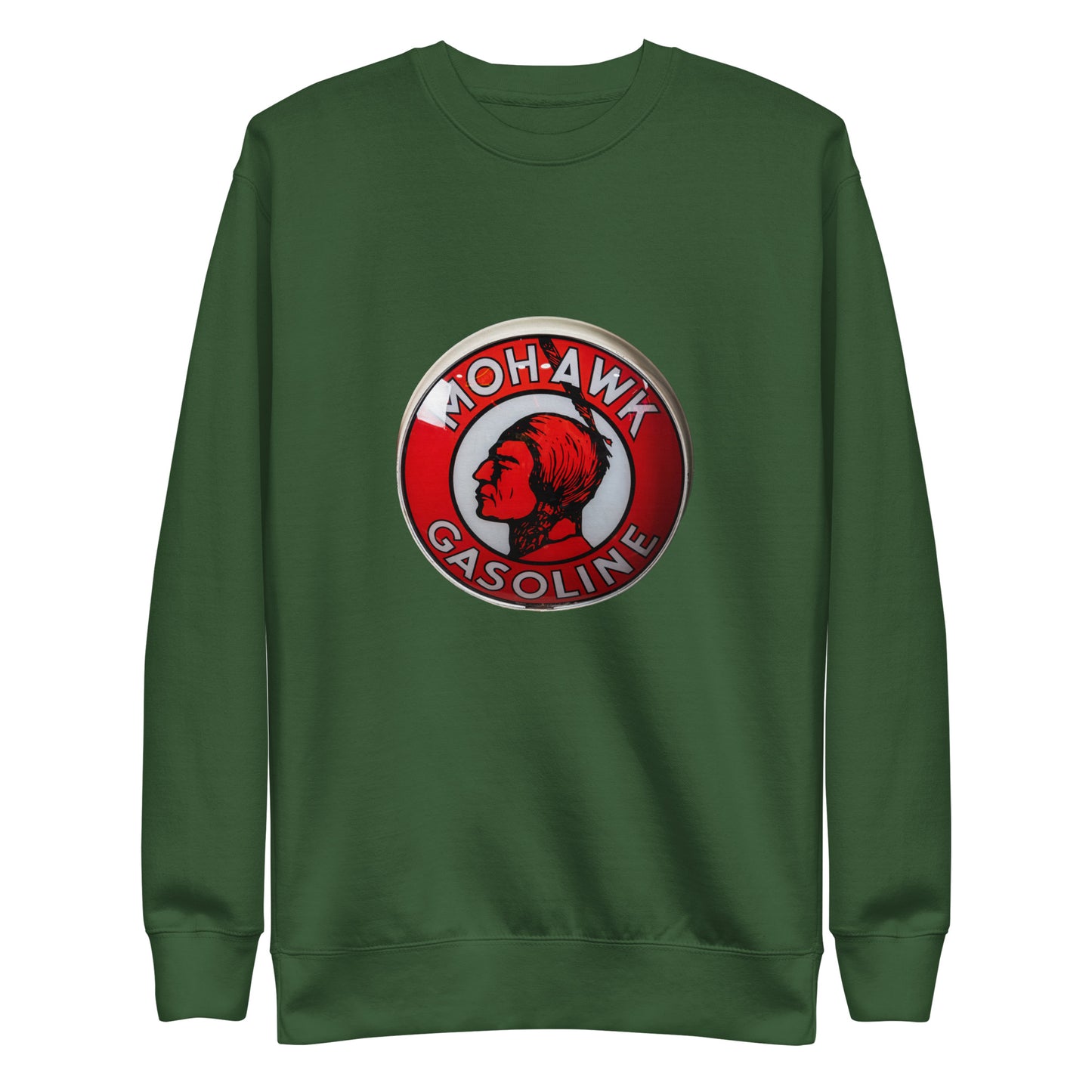 Vintage Mohawk Gas Globe Unisex Premium Sweatshirt
